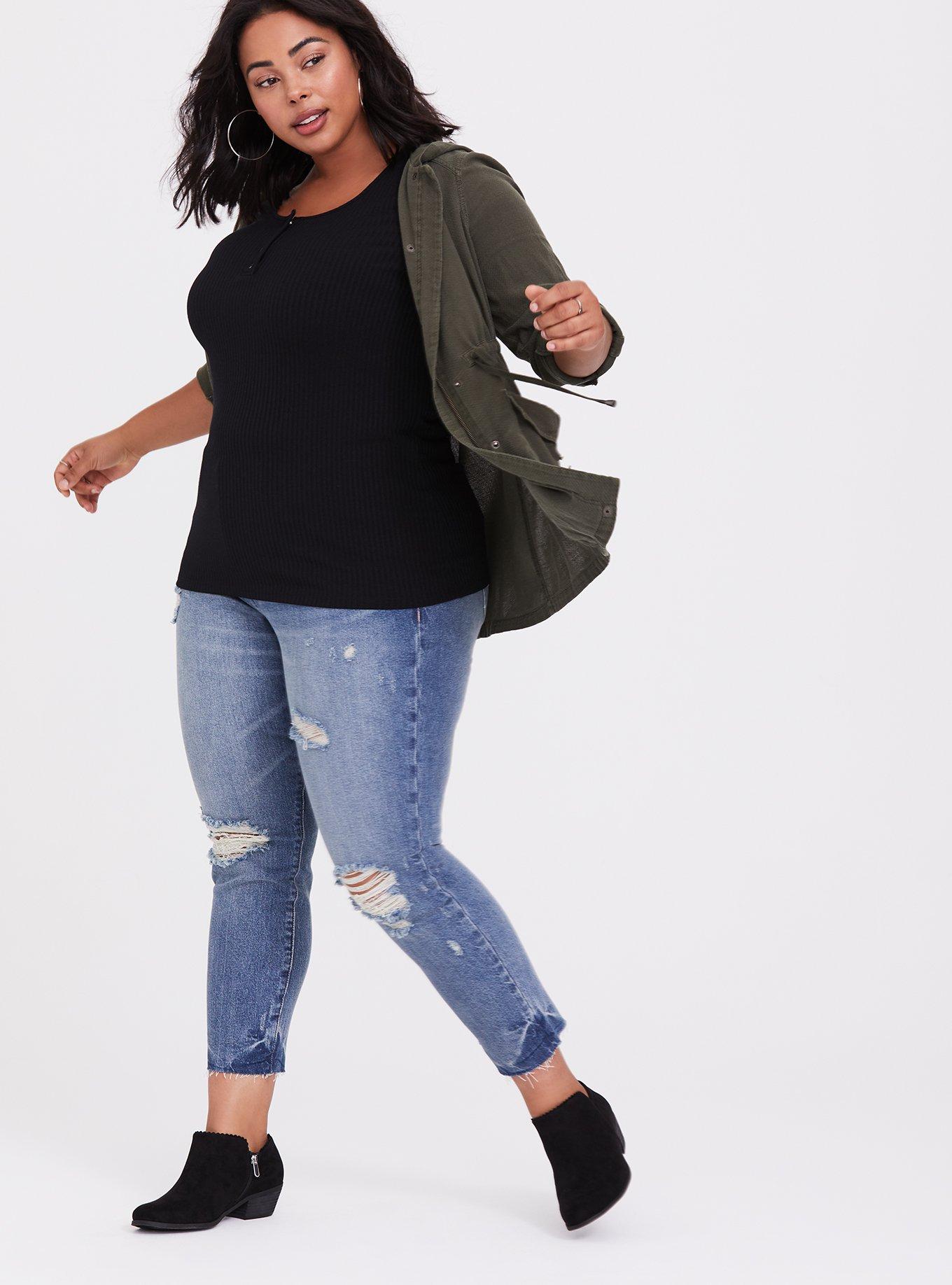 Mom Straight Vintage Stretch High-Rise Jean, BLUE CHILL, alternate