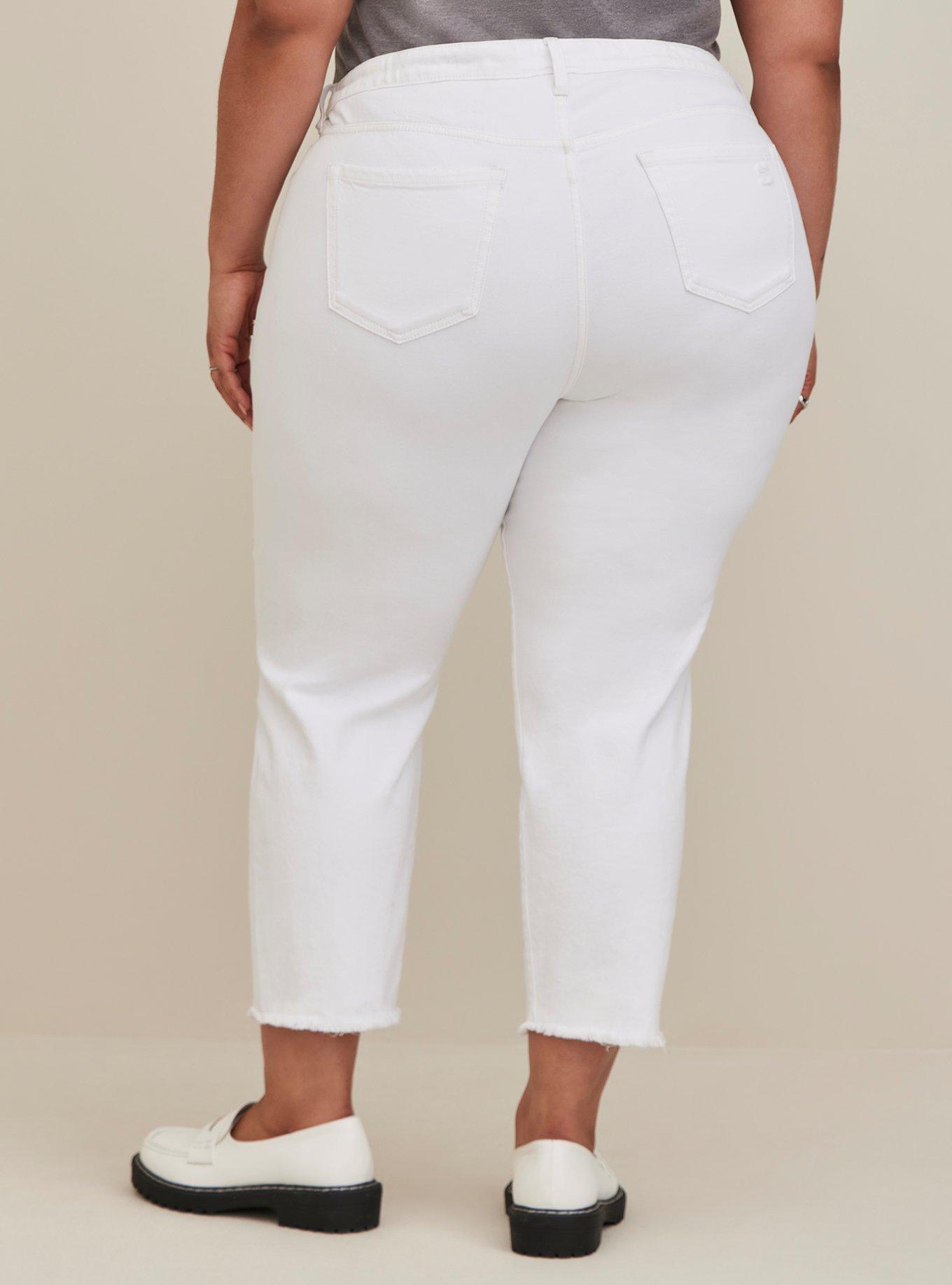 Torrid clearance white jeans