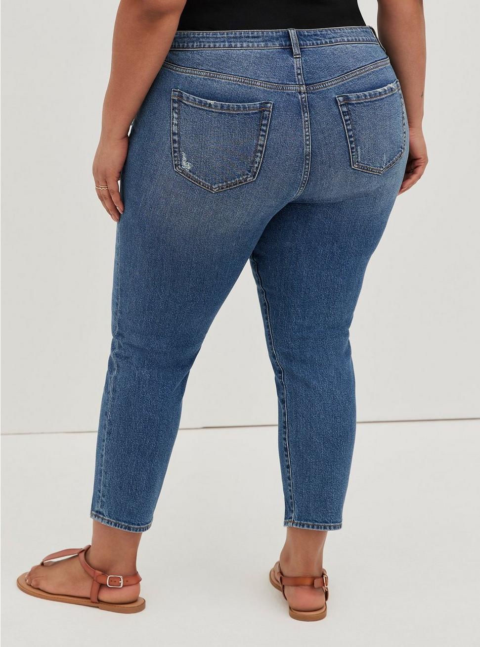 Mom Straight Vintage Stretch High-Rise Jean, ARTISAN, alternate