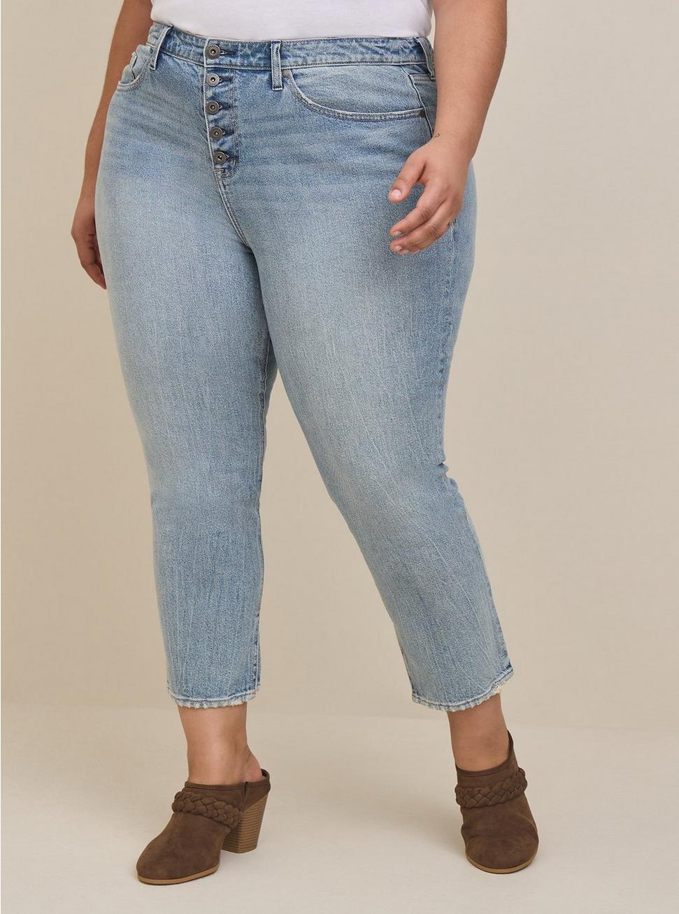 Mom Straight Vintage Stretch High-Rise Jean, STRAIGHT UP, hi-res