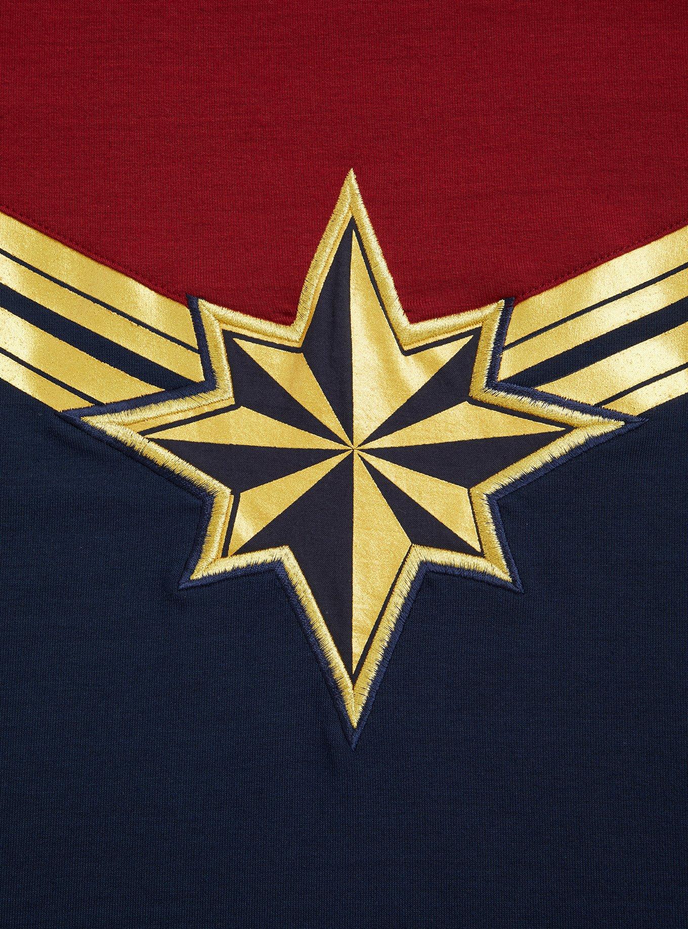 Her Universe Captain Marvel Sweatshirt, MULTI, alternate