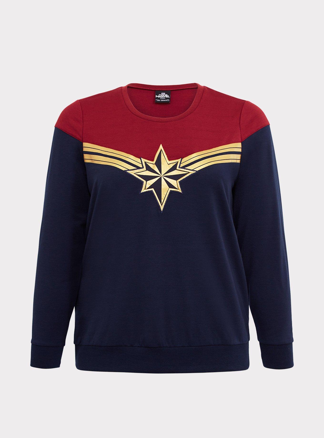 Captain 2024 marvel crewneck