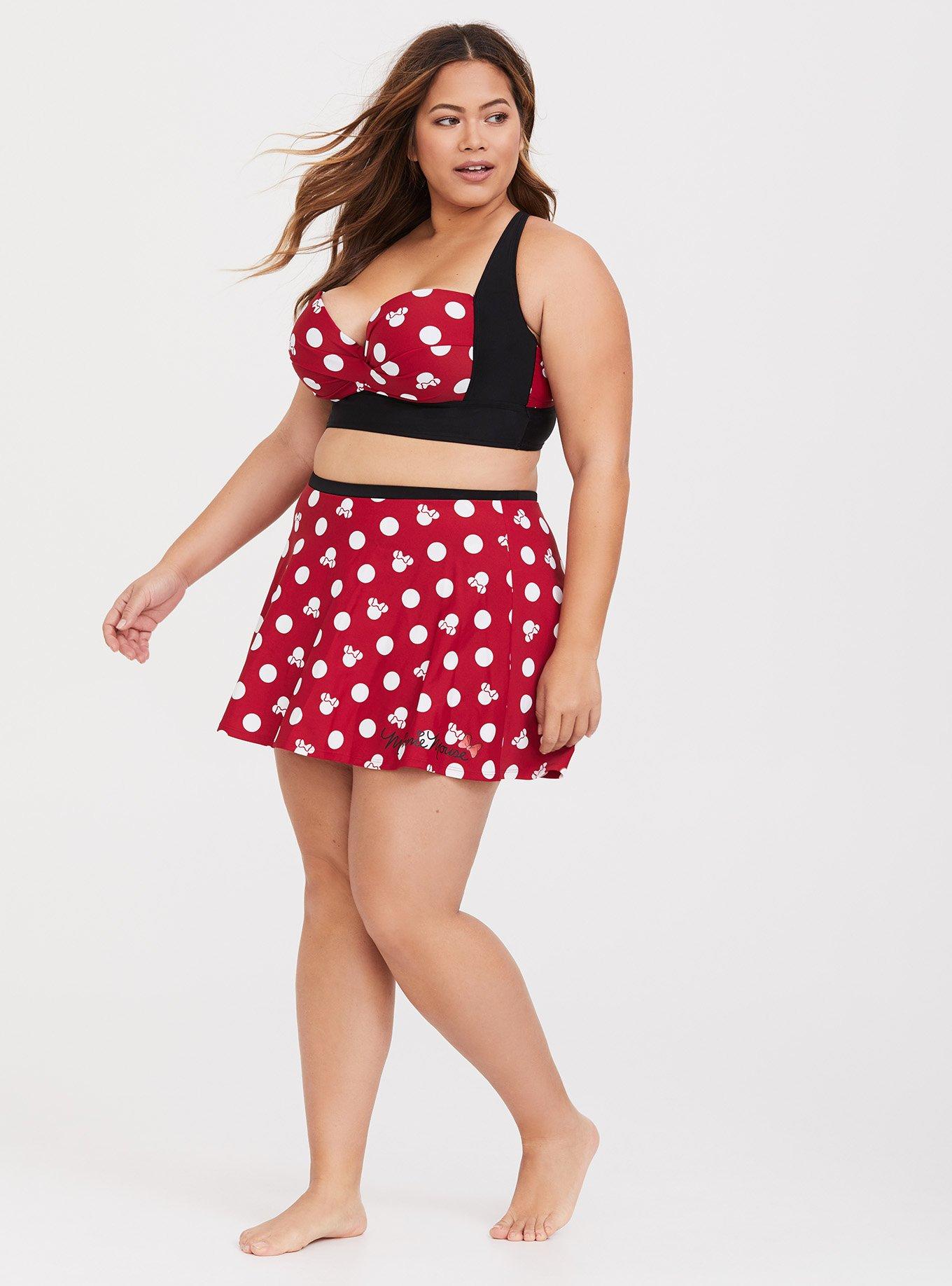 Torrid minnie store mouse bathing suit