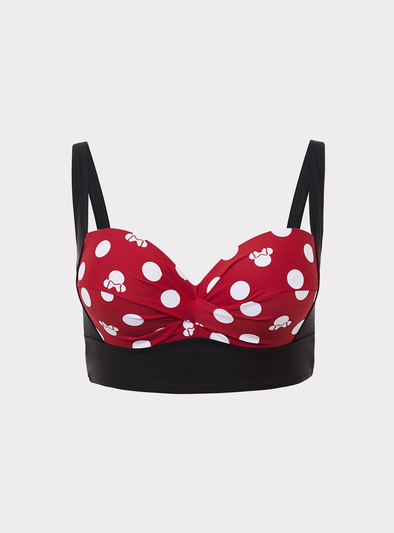 Plus Size - Disney Minnie Mouse Bikini Top - Torrid