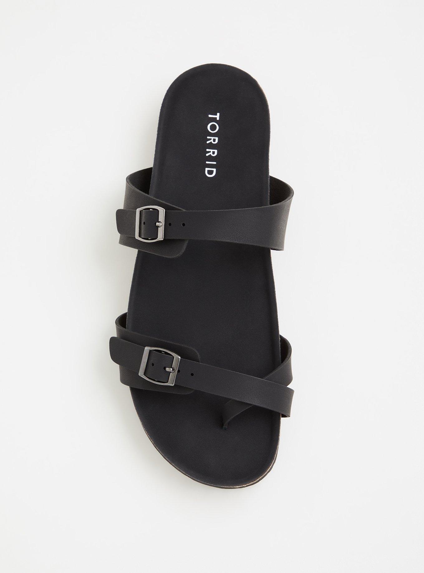Crisscross Slide (WW), BLACK, alternate