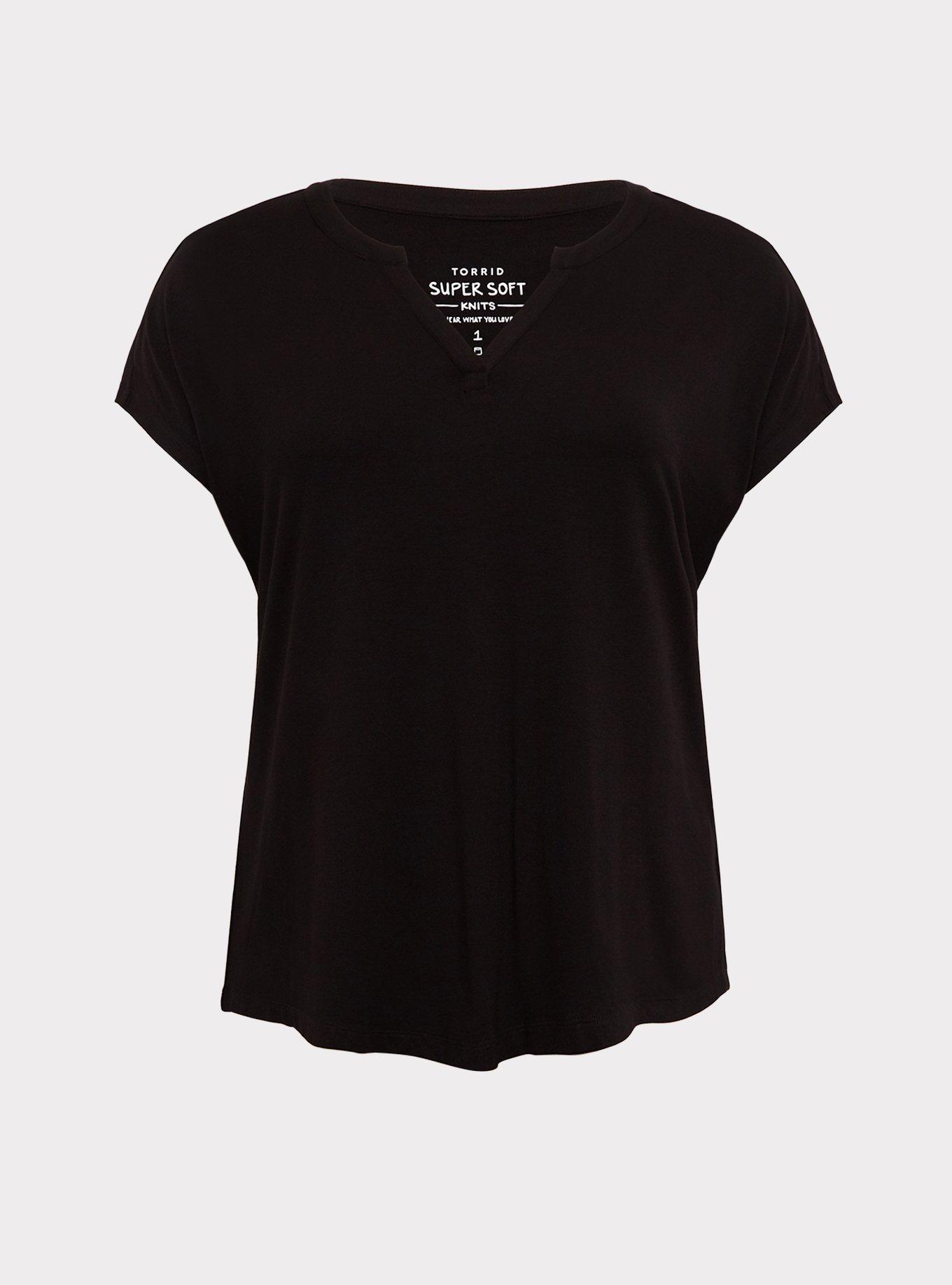 Plus Size Super Soft Dolman Tee, , hi-res