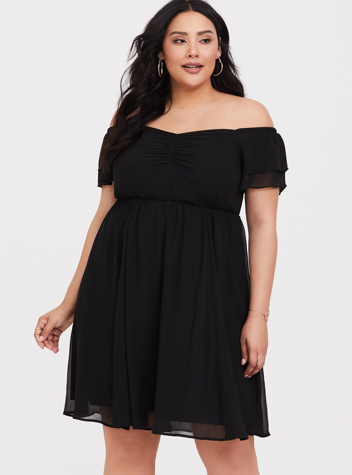 Torrid little 2024 black dress