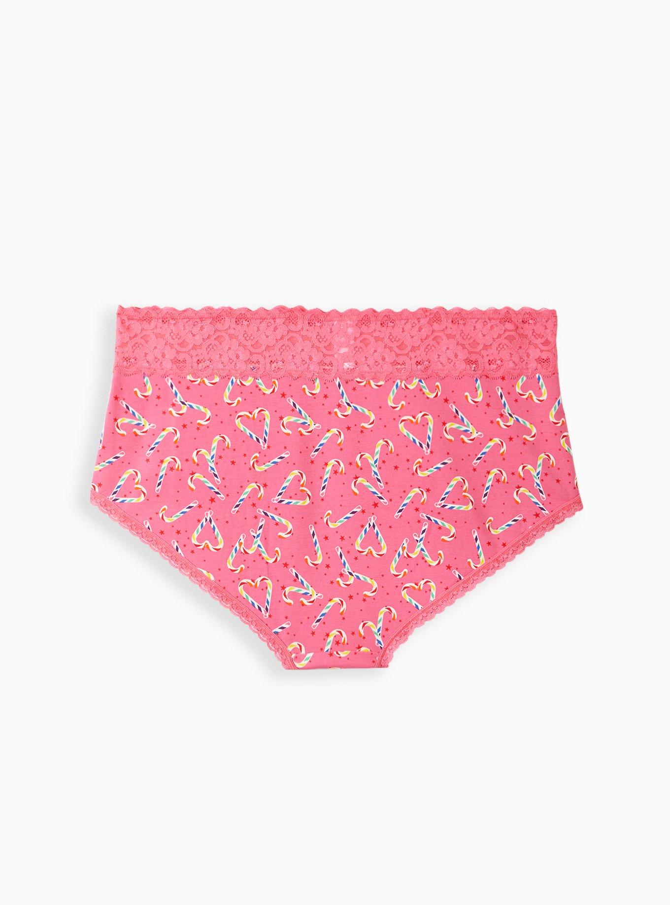 Candy Cane Brief Underwear - Spencer's