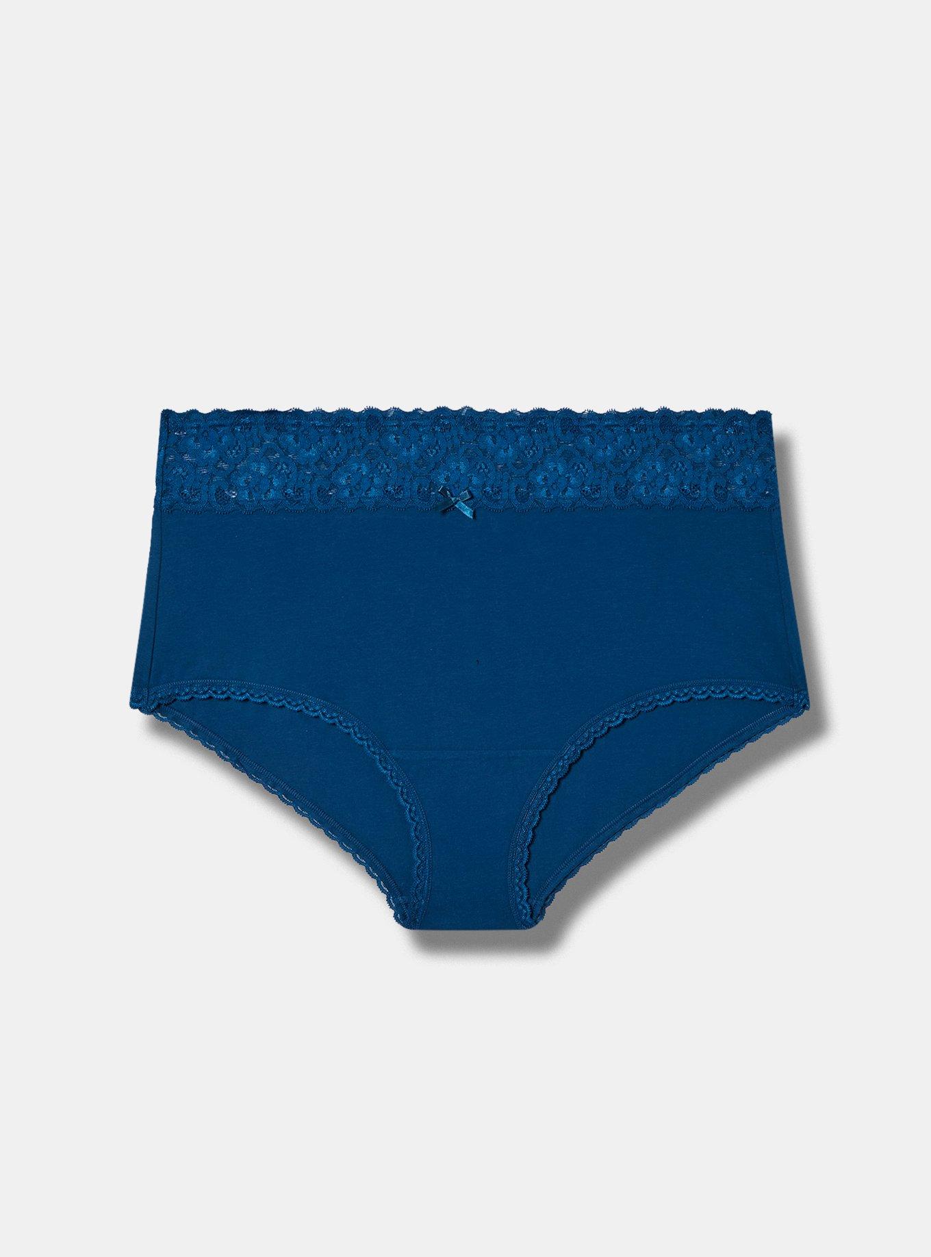Perfect Lace High Rise Thong  Soft Lace in Stars (Poseidon) – Parade