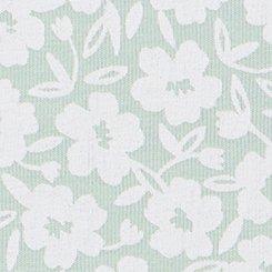 Cotton Mid-Rise Lace Trim Brief Panty, DAISY FIELD FLORAL HARBOR GREY, swatch