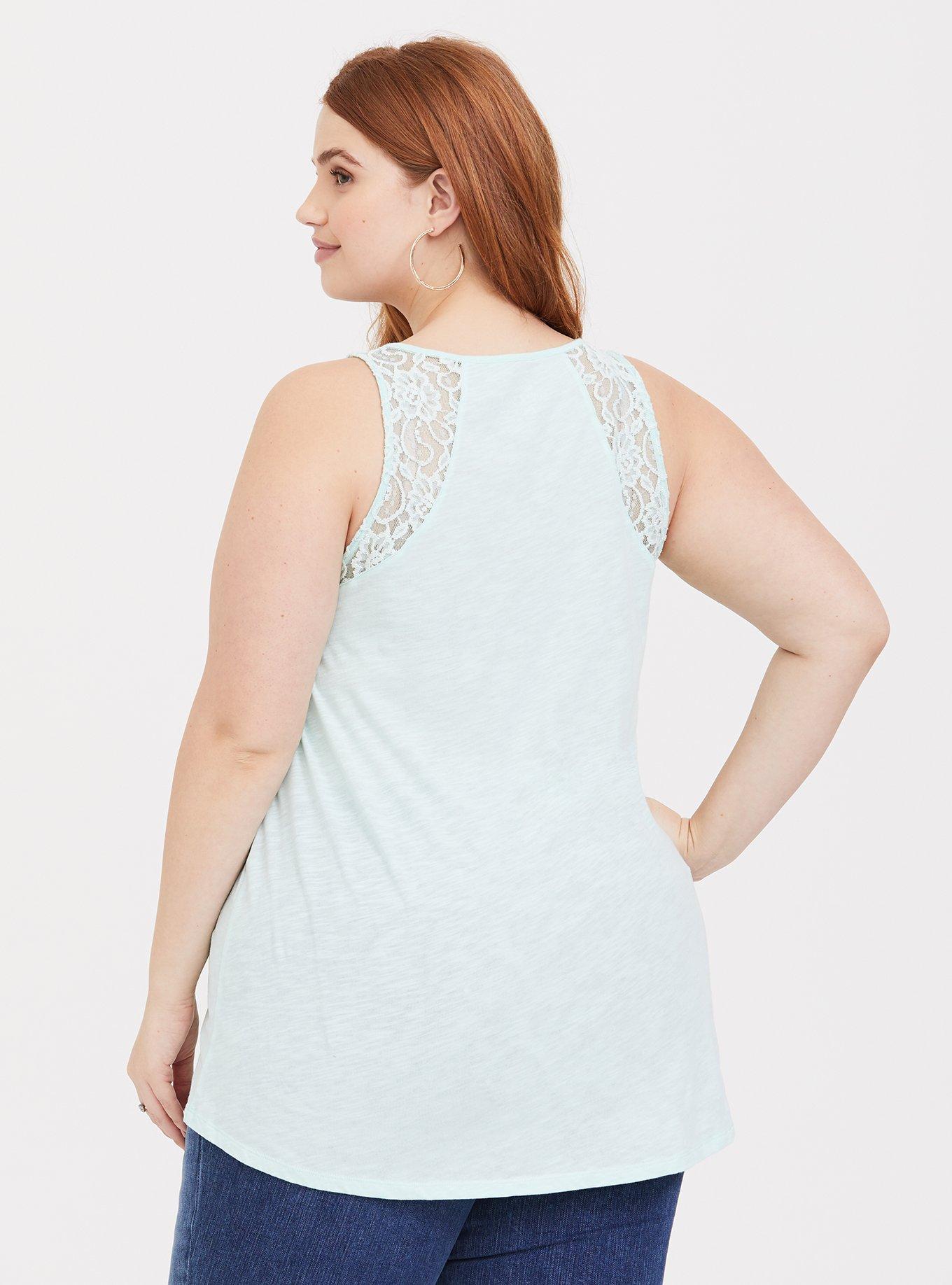 Her Universe Disney The Little Mermaid Ariel Super Soft Mint Green Tank, AQUA, alternate