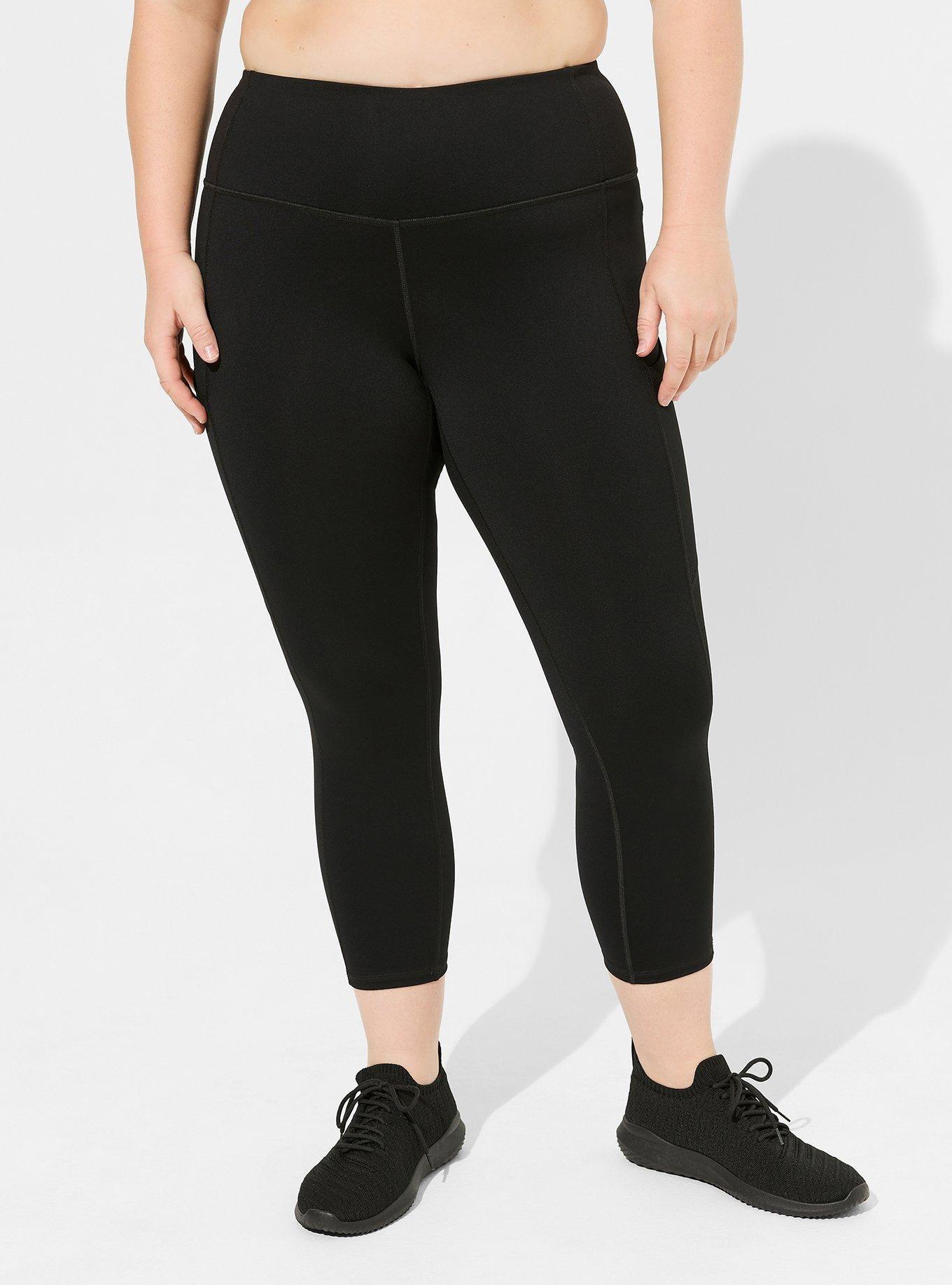 Performance Core Crop Active Legging With Side Pockets