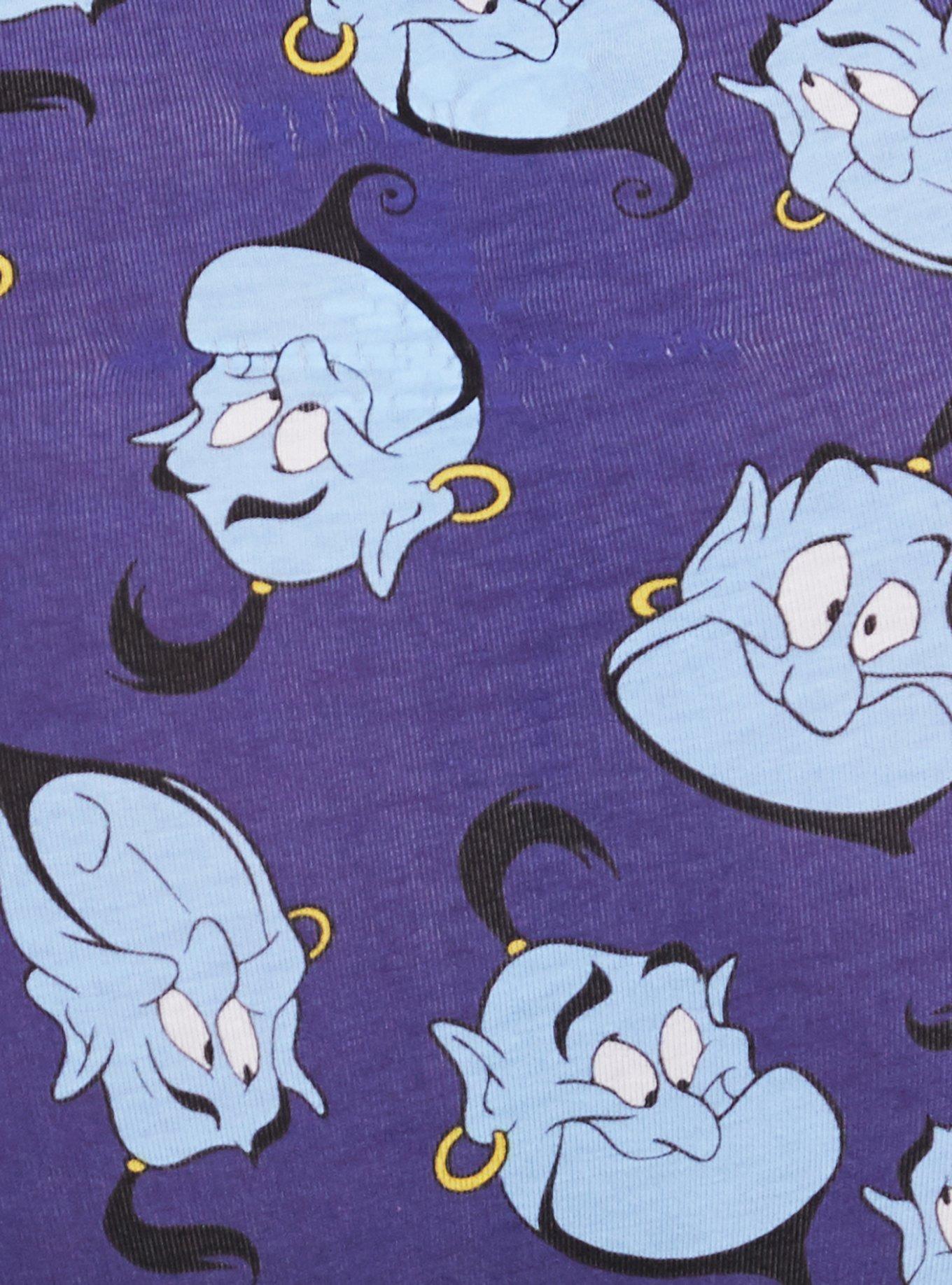 Plus Size Disney Aladdin Genie Cotton Boyshort Panty, MULTI, alternate