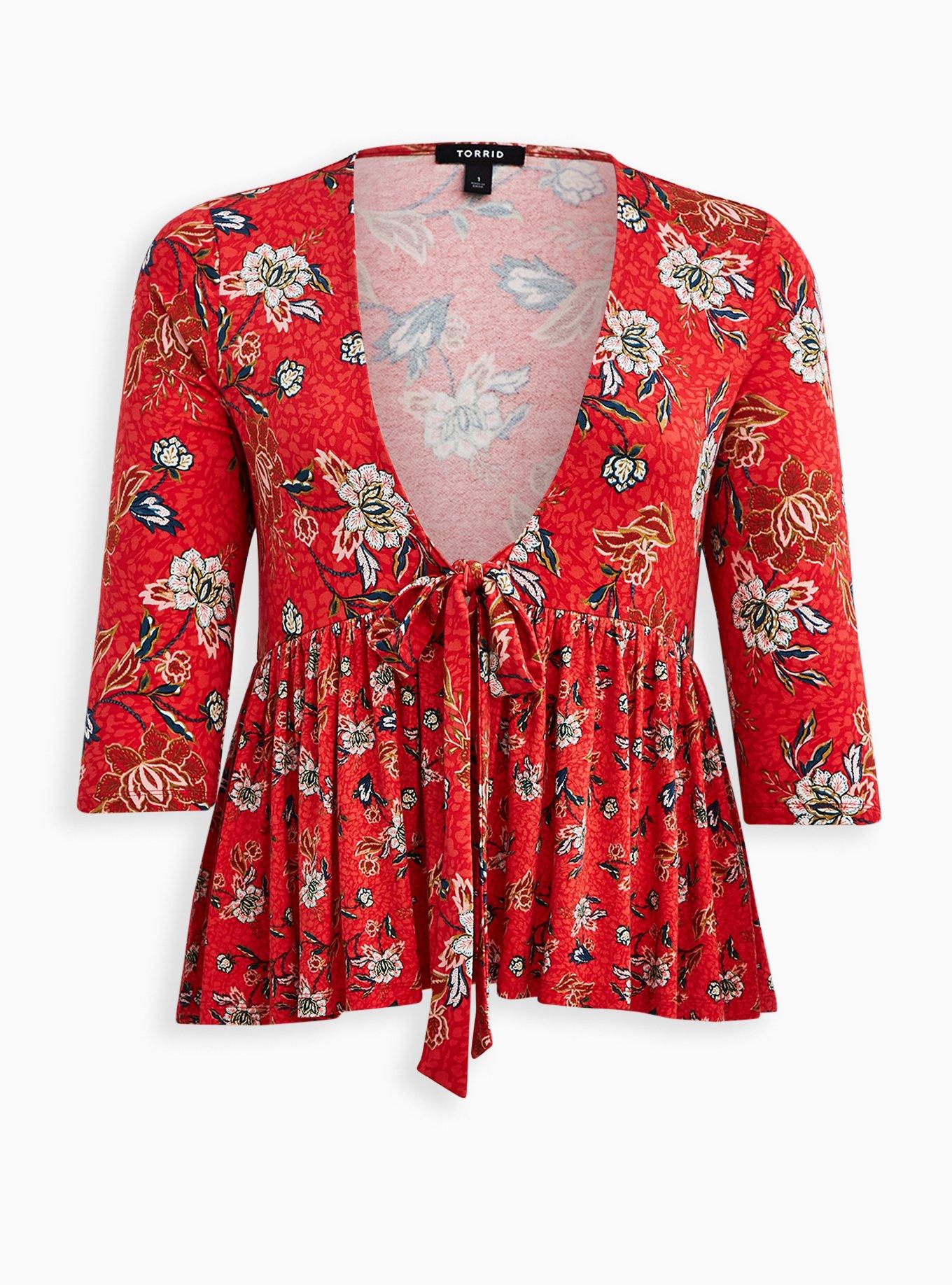 Plus Size Knit Baby Doll Jacket Torrid