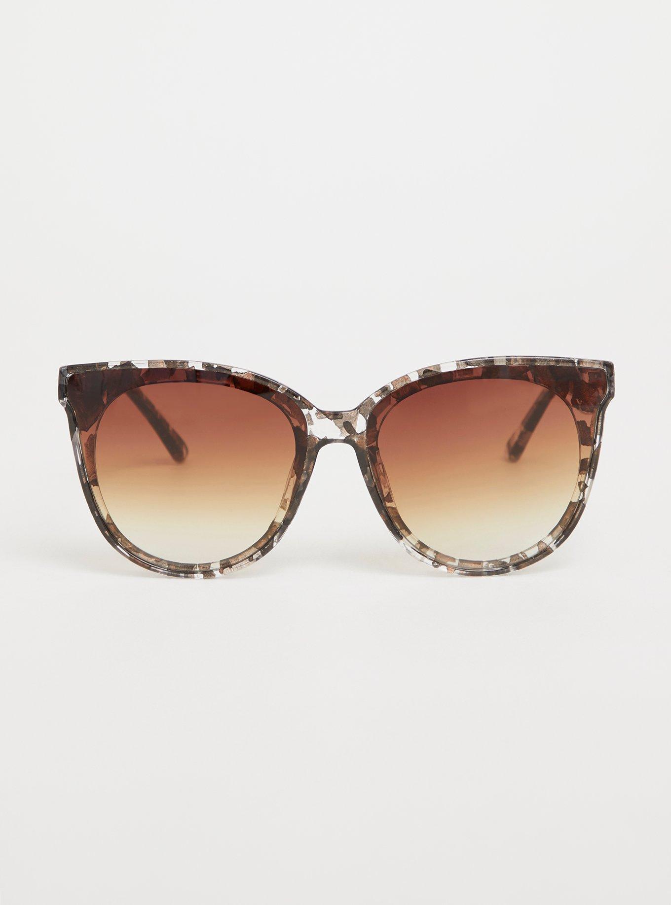 Plus Size - Tortoise Oversize Sunglasses - Torrid