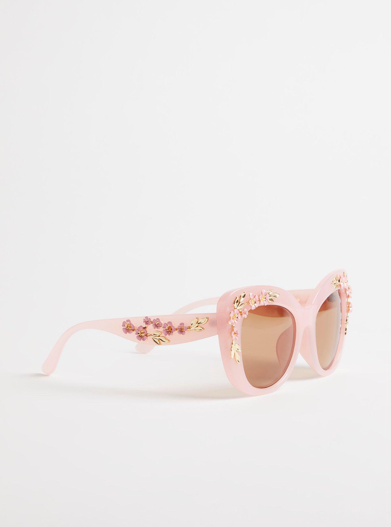 Breast Cancer Awareness Cat Eye Sunglasses