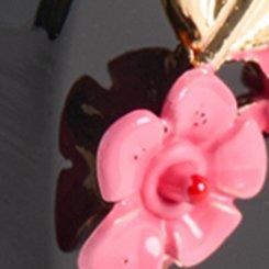 Rosette Cateye Sunglasses, BLACK, swatch