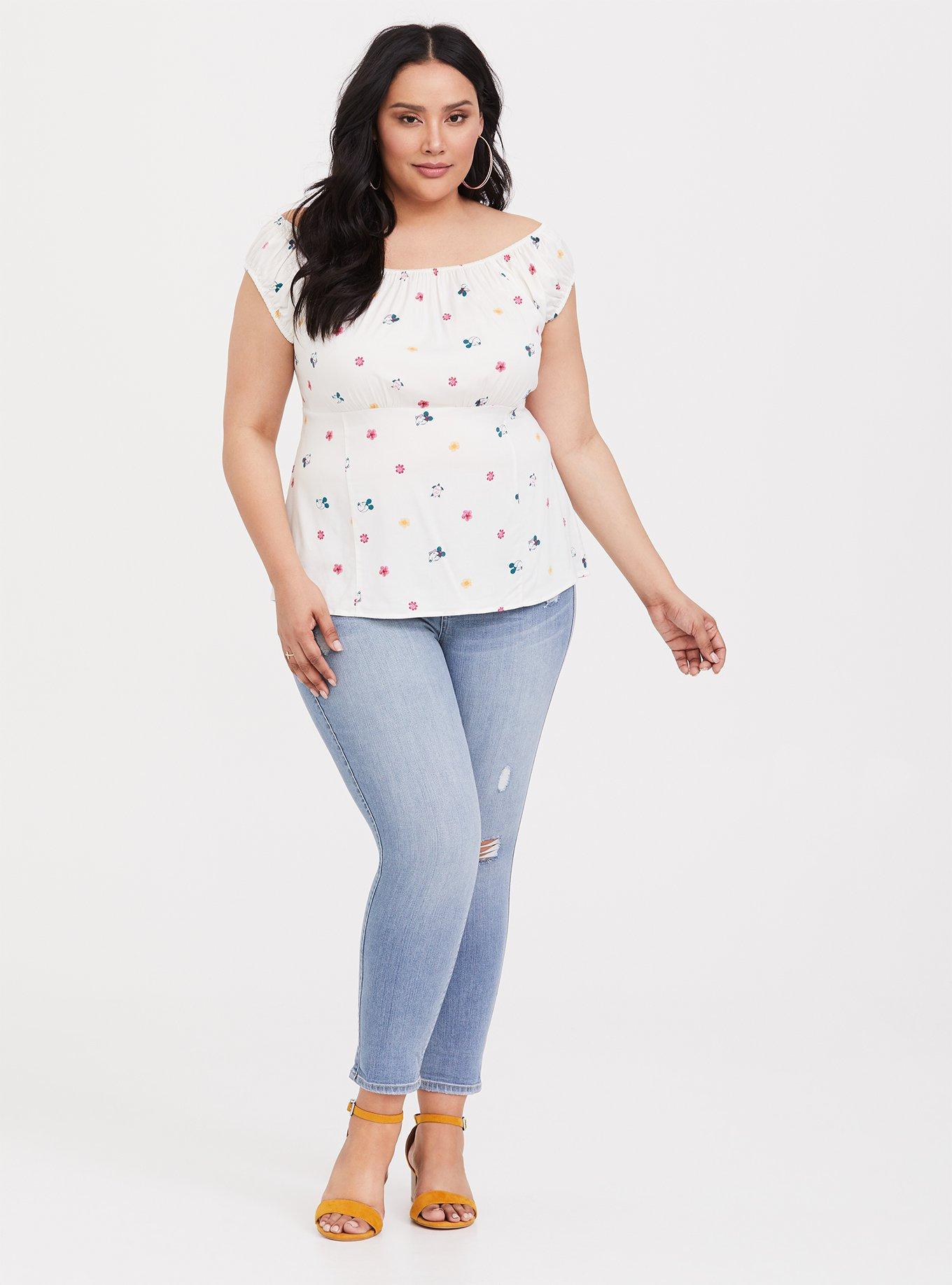 Torrid off shoulder discount top