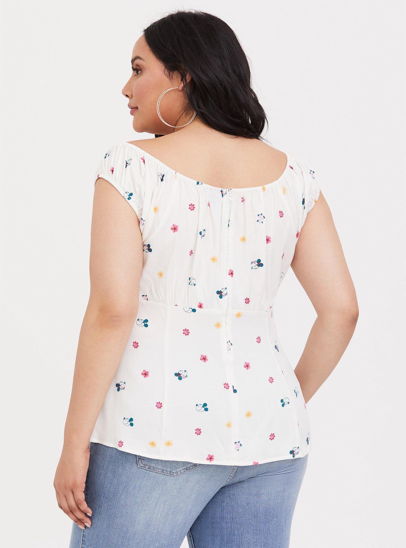 Off the best sale shoulder disney shirt