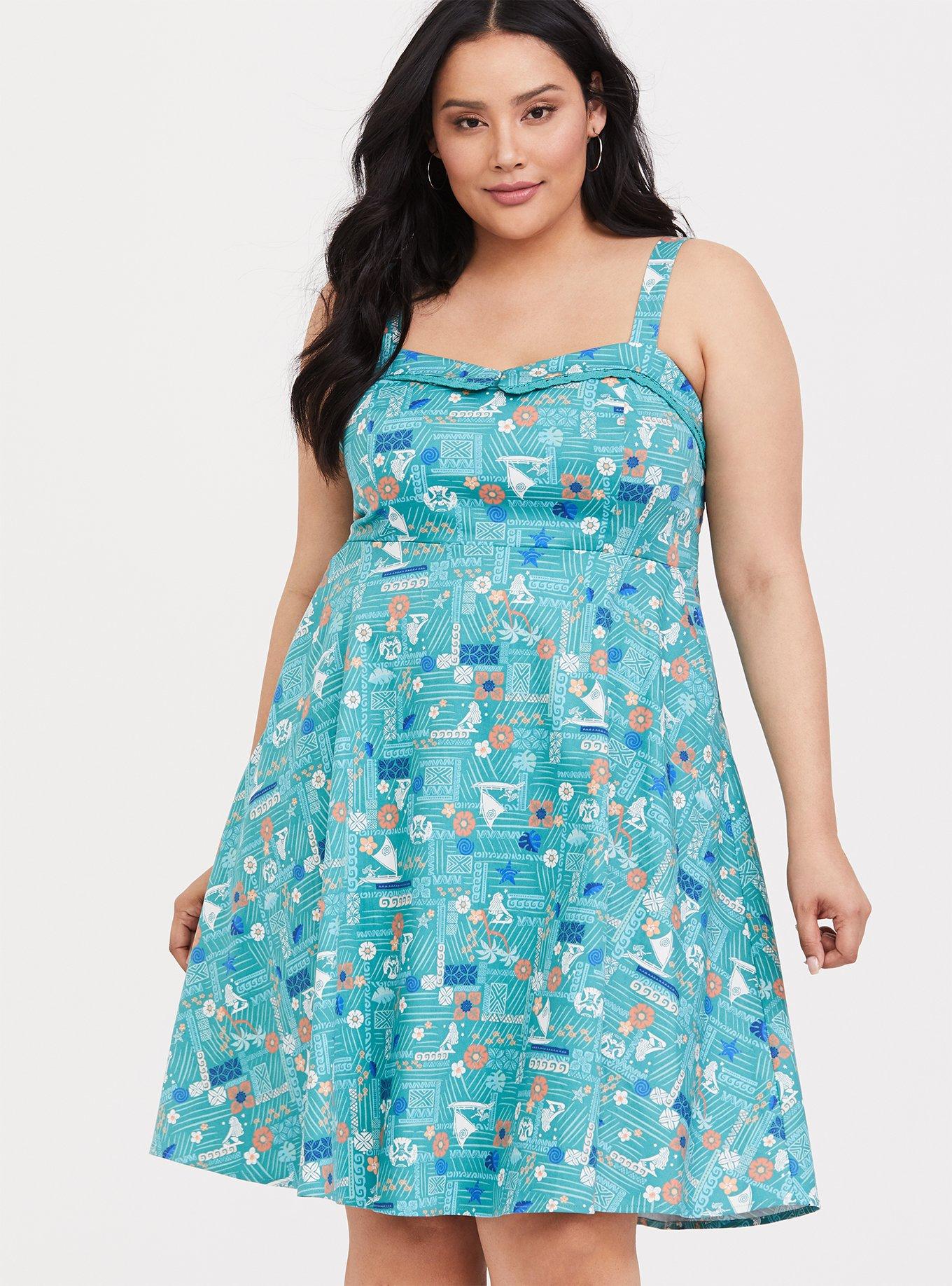 Large Sizes Clothing for Women Plus Size Dressess Seaside Disney