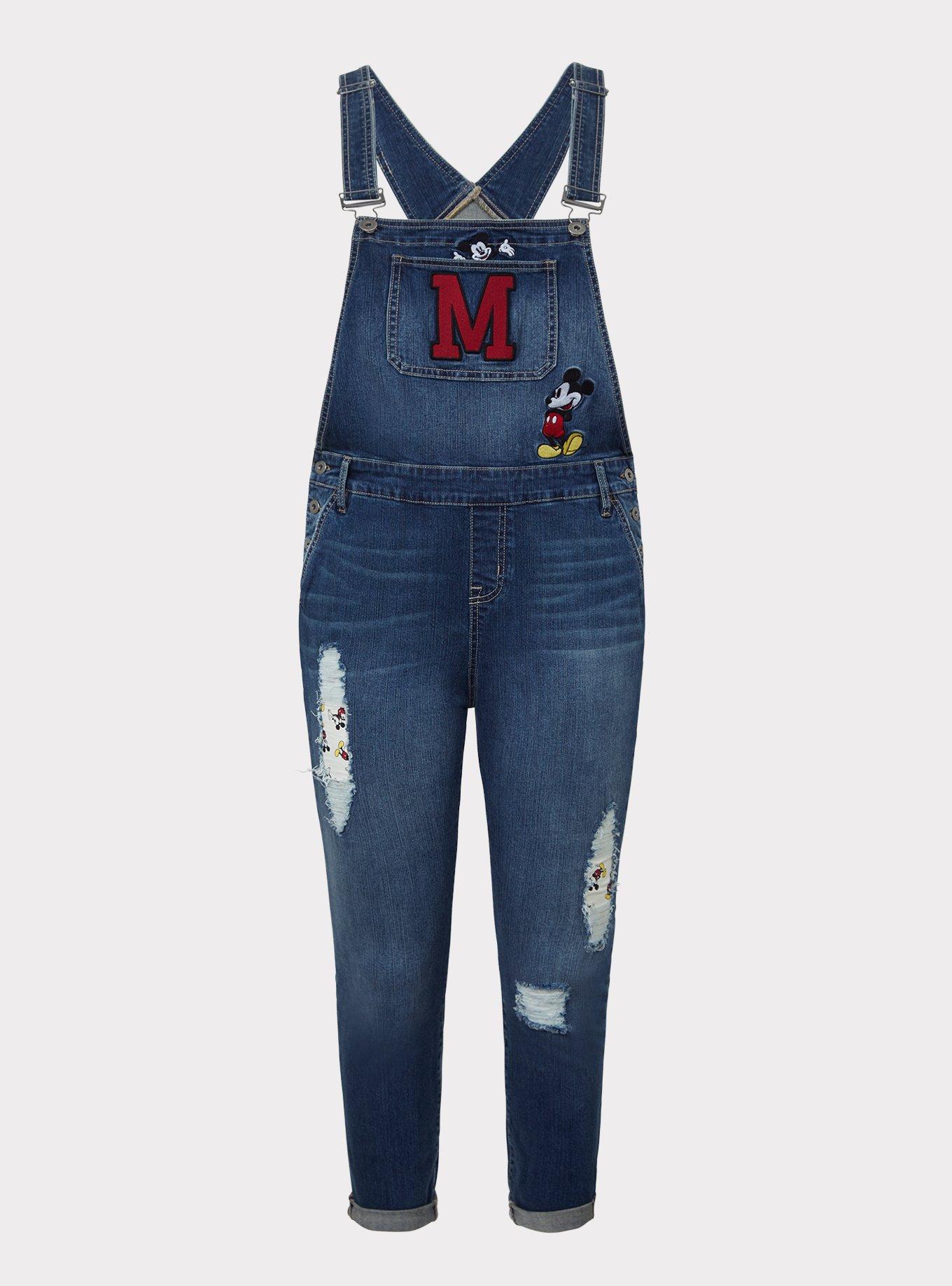 Forever 21 mickey outlet overalls