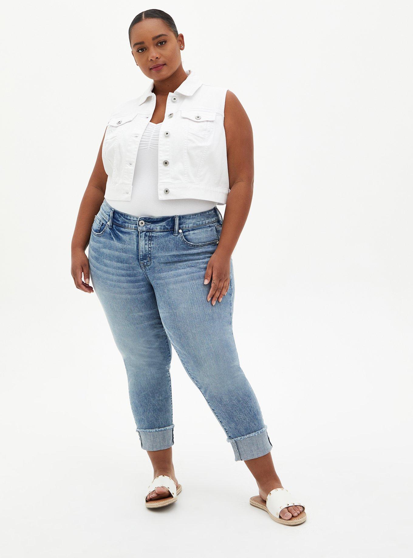 Torrid hotsell jean vest