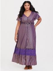 Her Universe Disney Jasmine Purple Maxi Dress, PURPLE, hi-res
