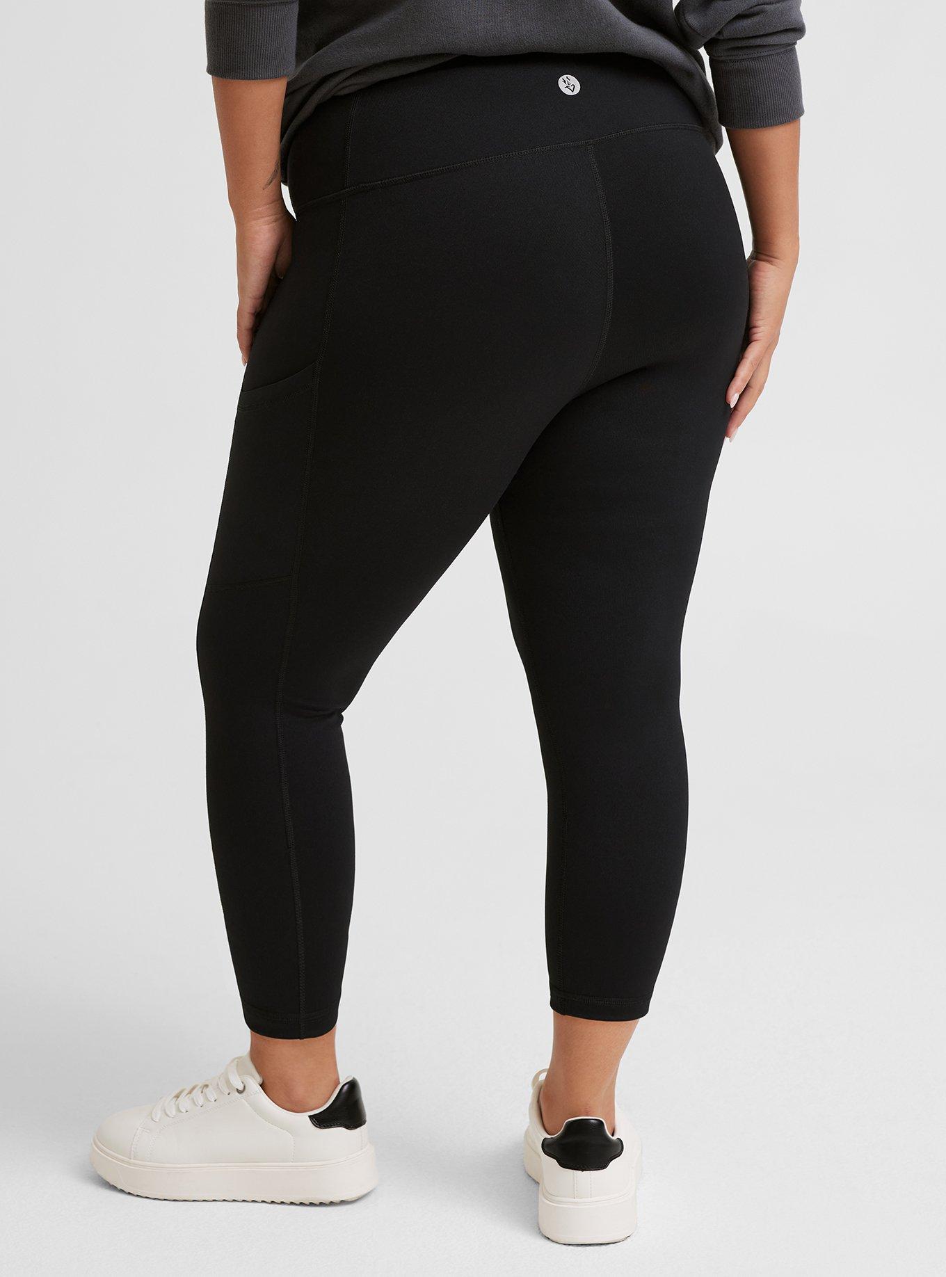 Buy BODYACTIVE Women's High Waisted Yoga Capris with Pockets, Non See  Through Workout Sports Running Capri, Tummy Control-LC09-BLK Online at Best  Prices in India - JioMart.