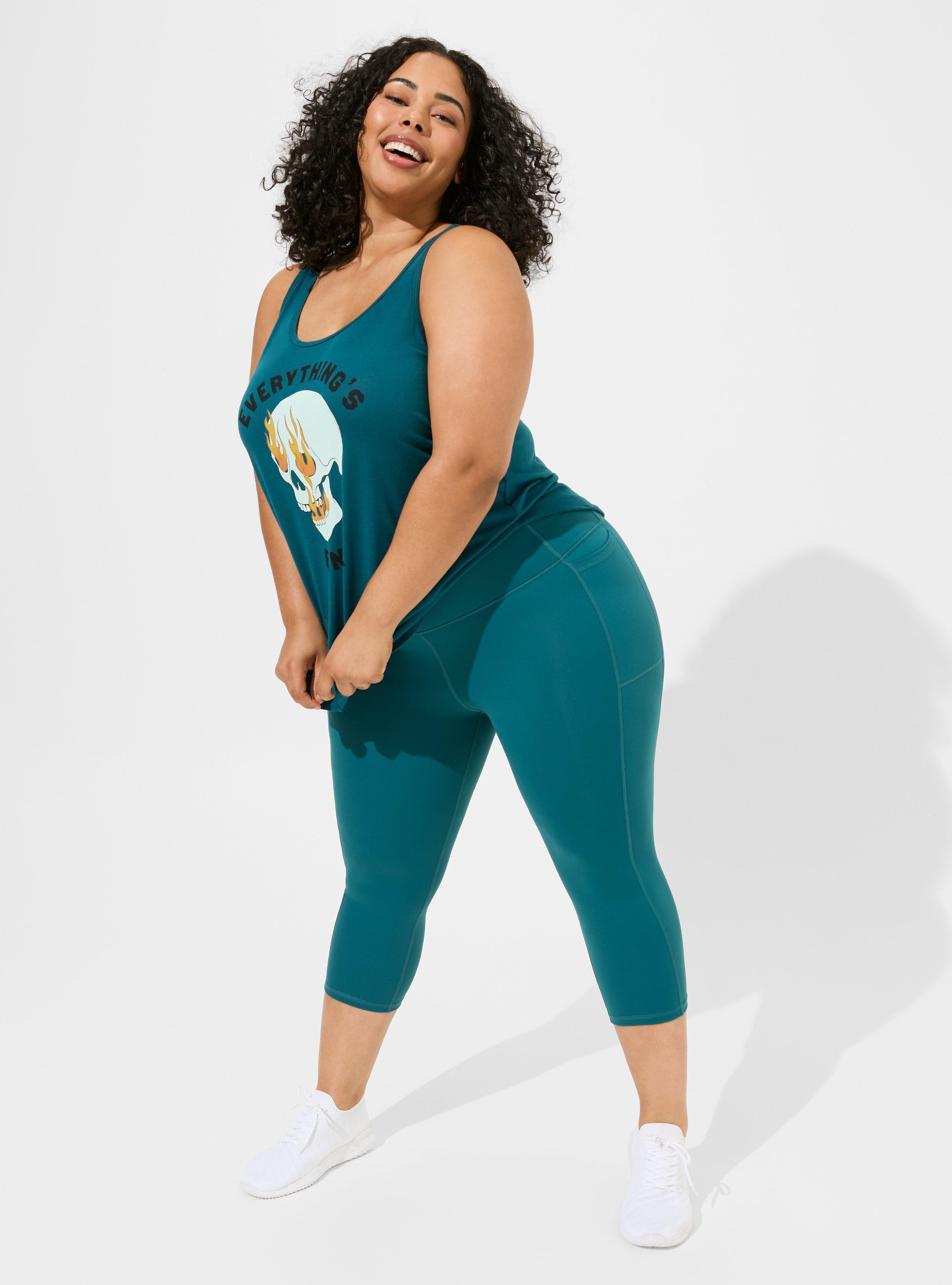 Torrid Performance store Core Capri Active Legging With Side Pockets