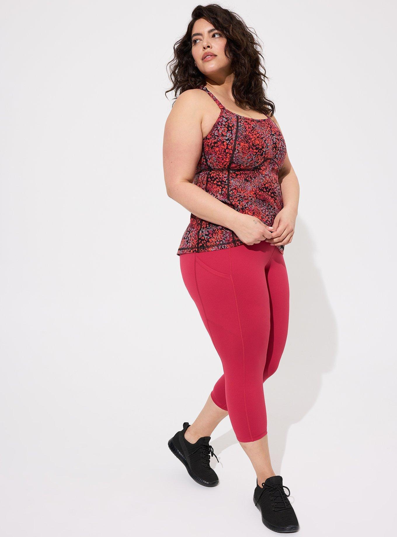 Plus Size - Performance Core Capri Active Legging With Side Pockets - Torrid