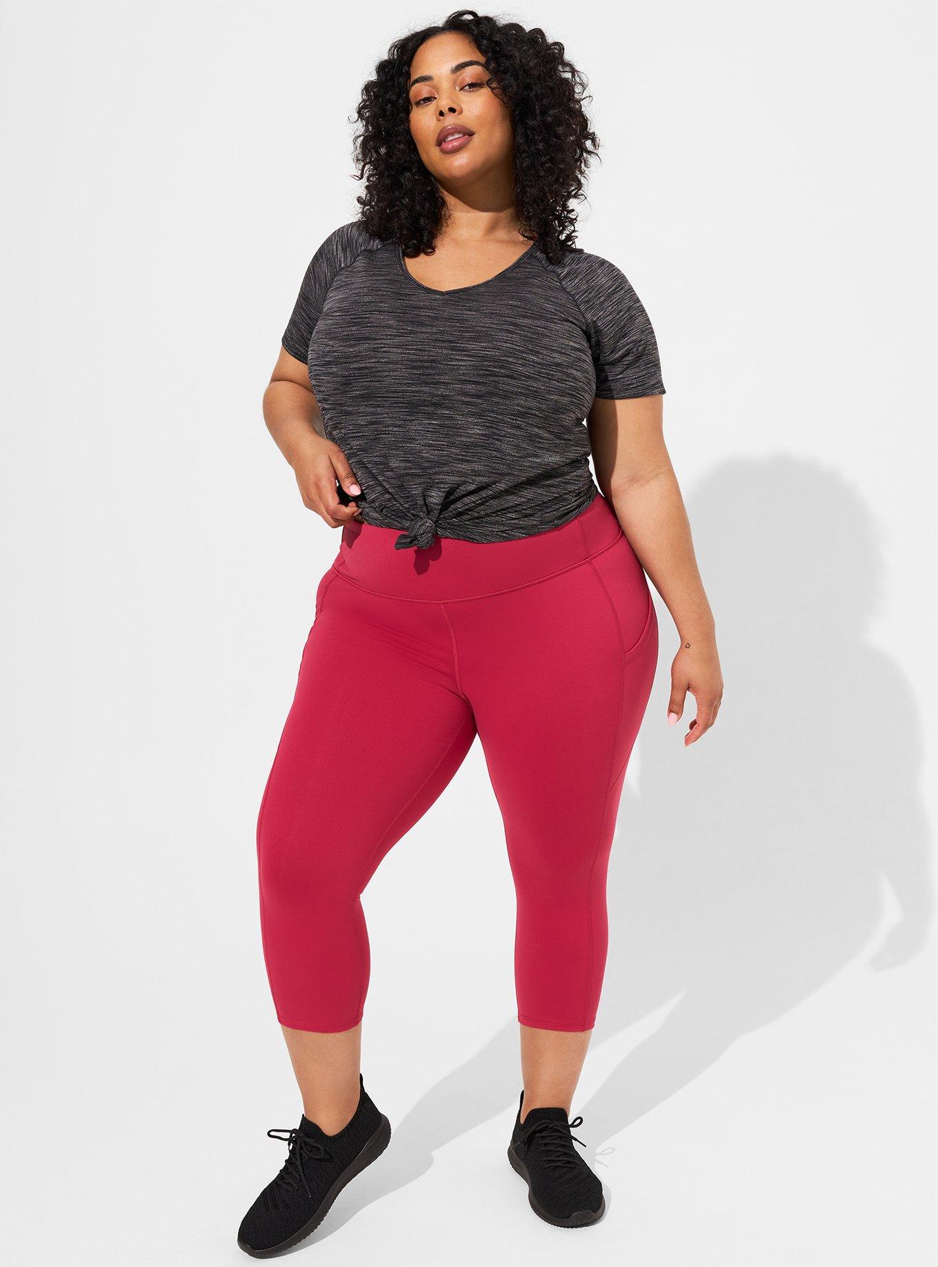 Plus Size - Performance Core Capri Active Legging With Side