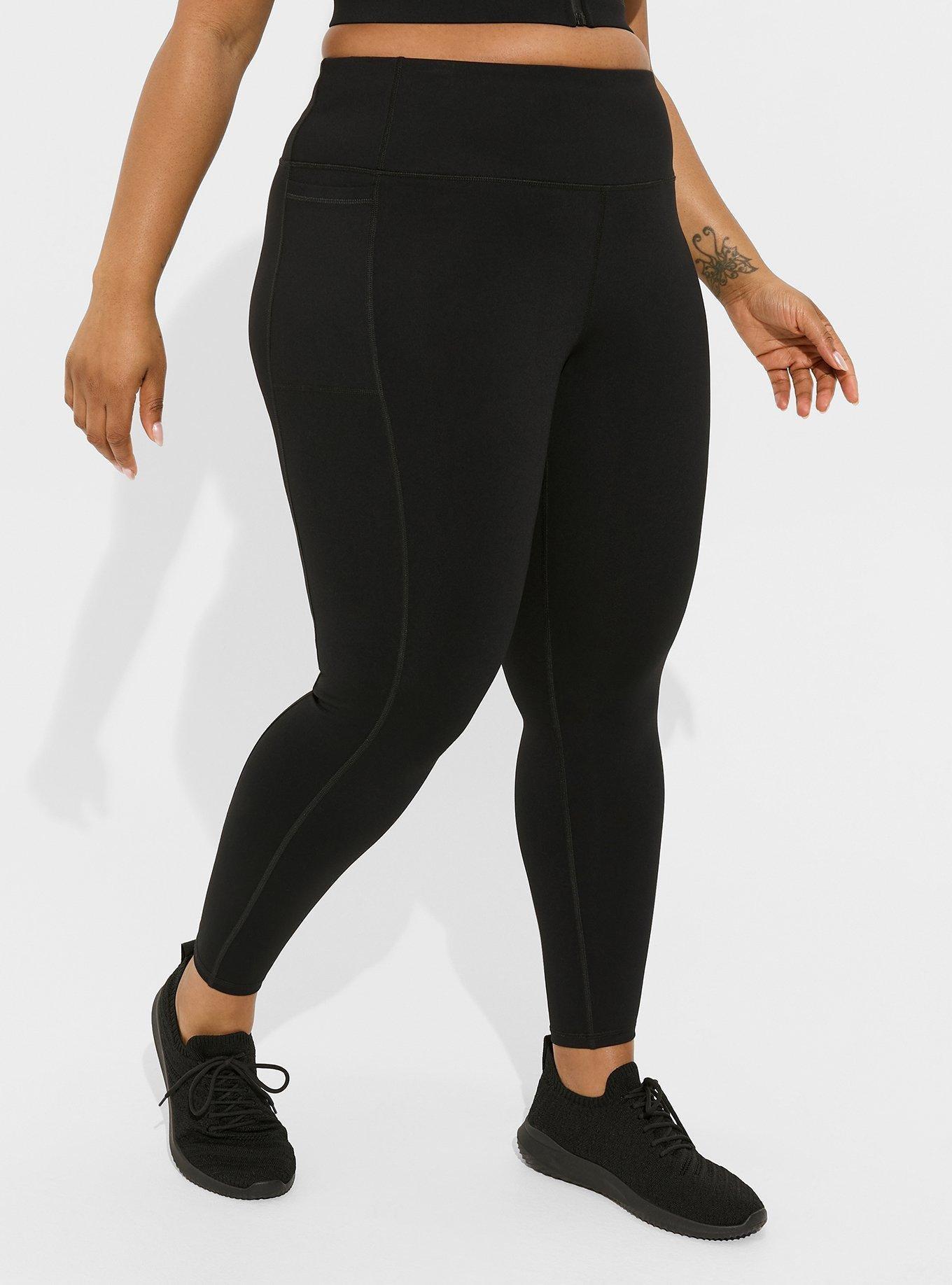 Plus Size - Performance Core Full Length Active Legging With Side ...