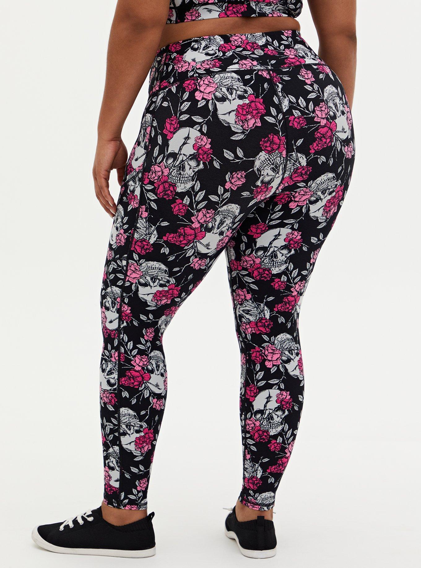 Plus Size - Bombshell Full Length Legging - Performance Core Black - Torrid