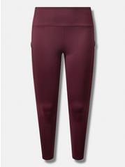 Plus Size Performance Core Full Length Active Legging With Side Pockets, WINETASTING, hi-res