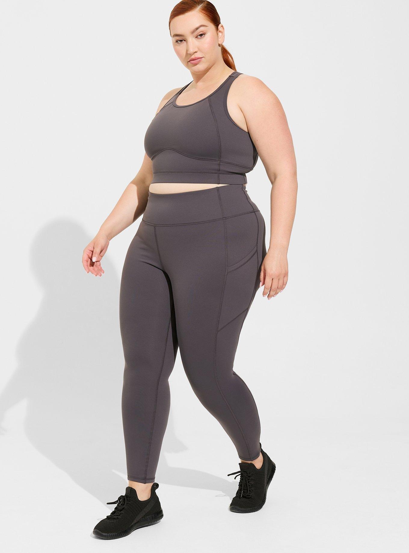 Plus Size - Performance Core Full Length Active Legging With Side Pockets -  Torrid | Stretchjeans