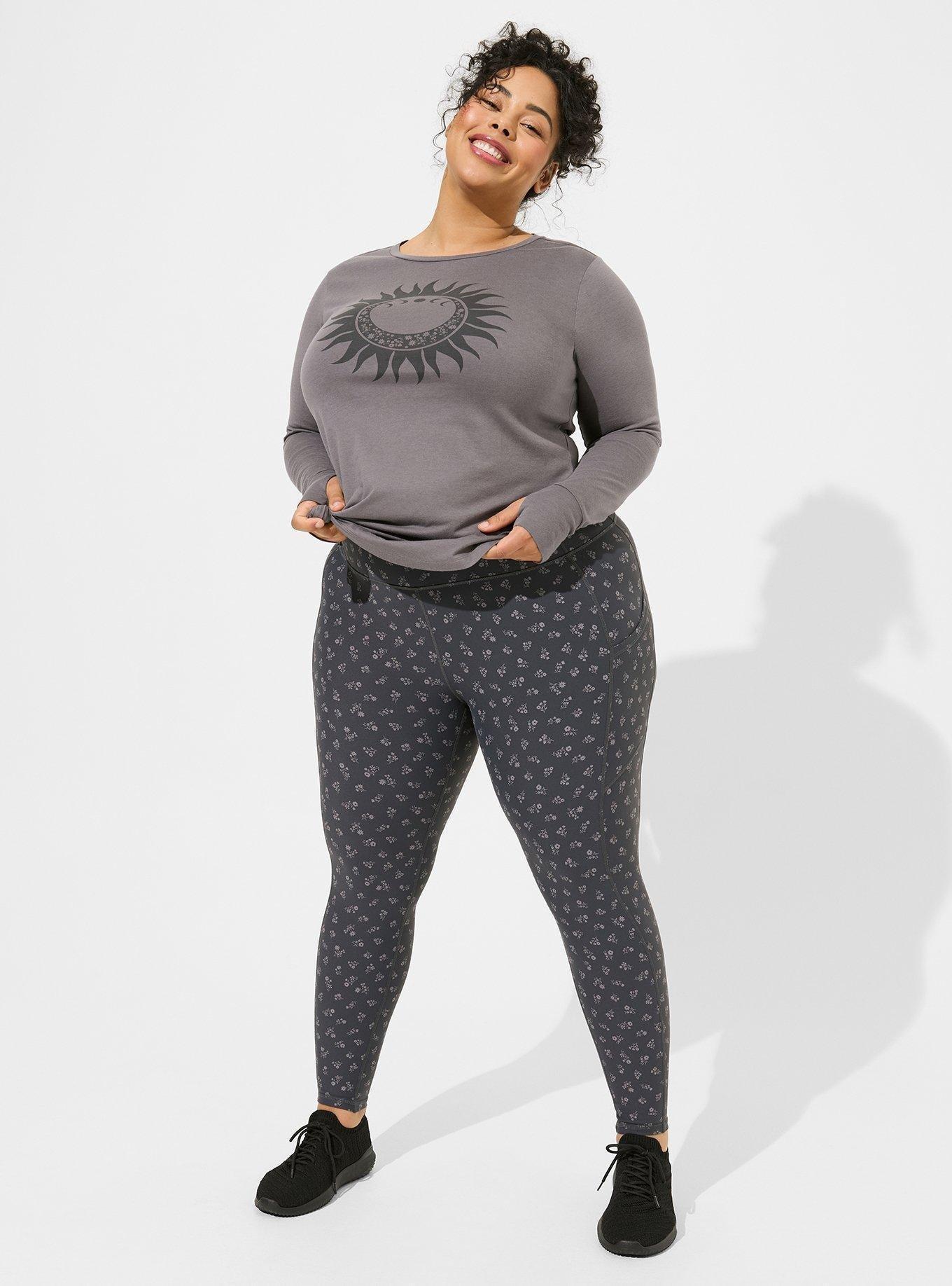 Plus Size - Performance Core Full Length Active Legging With Side Pockets -  Torrid