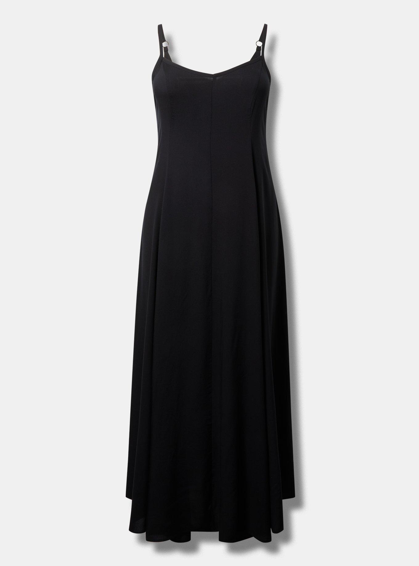 white christmas dresses Tank Maxi Dress in Black S main image 0