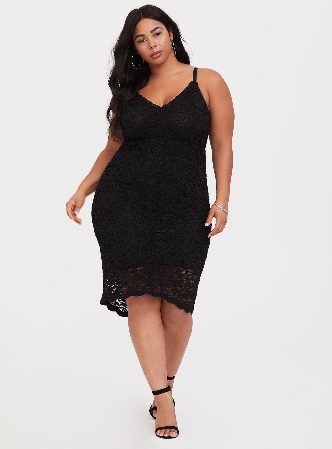 Torrid high outlet low dress