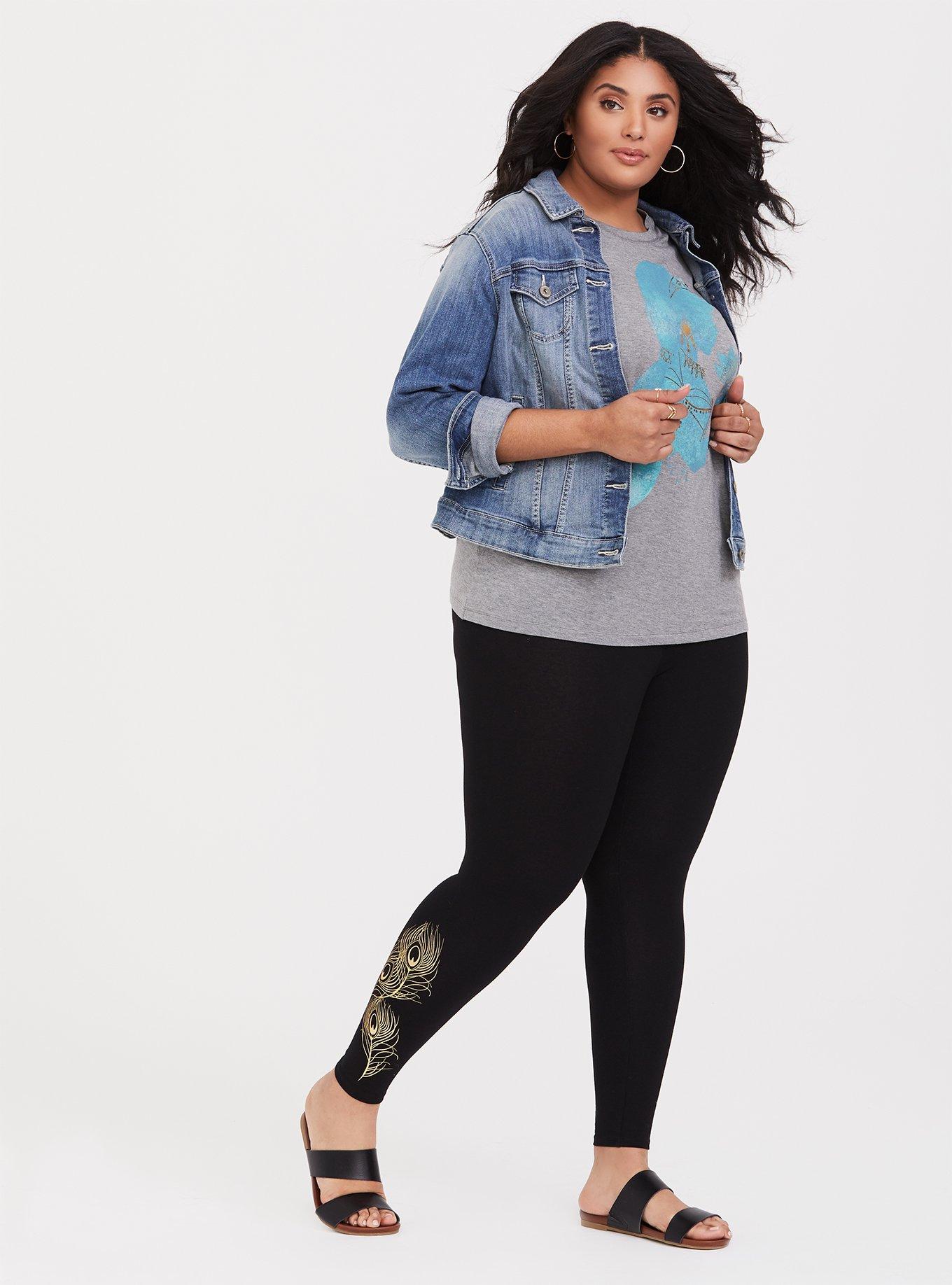 Her Universe Disney Aladdin Peacock Legging, DEEP BLACK, alternate