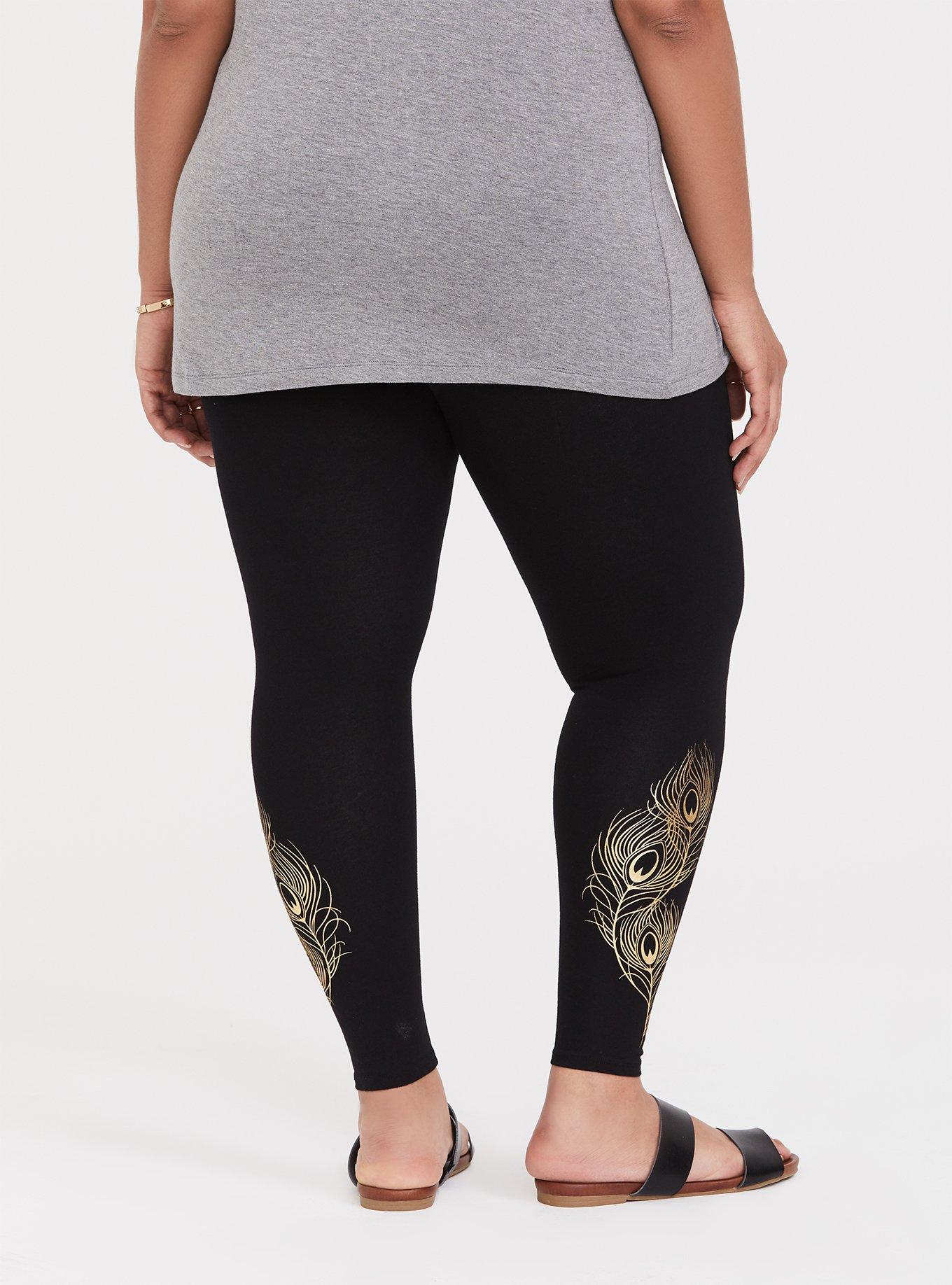 Her Universe Disney Aladdin Peacock Legging, DEEP BLACK, alternate