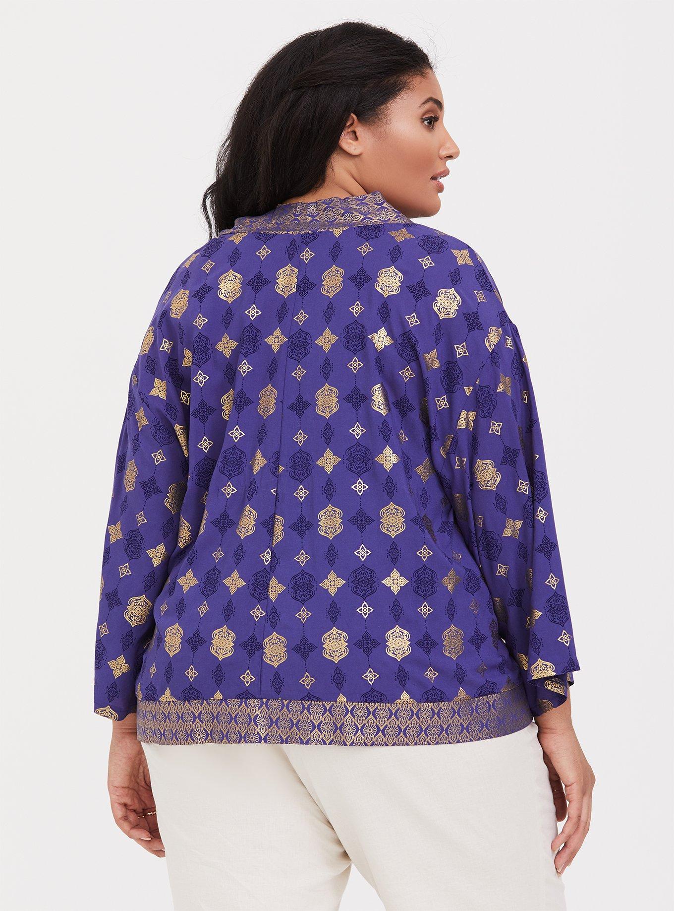 Her Universe Genie Print Kimono, MULTI, alternate