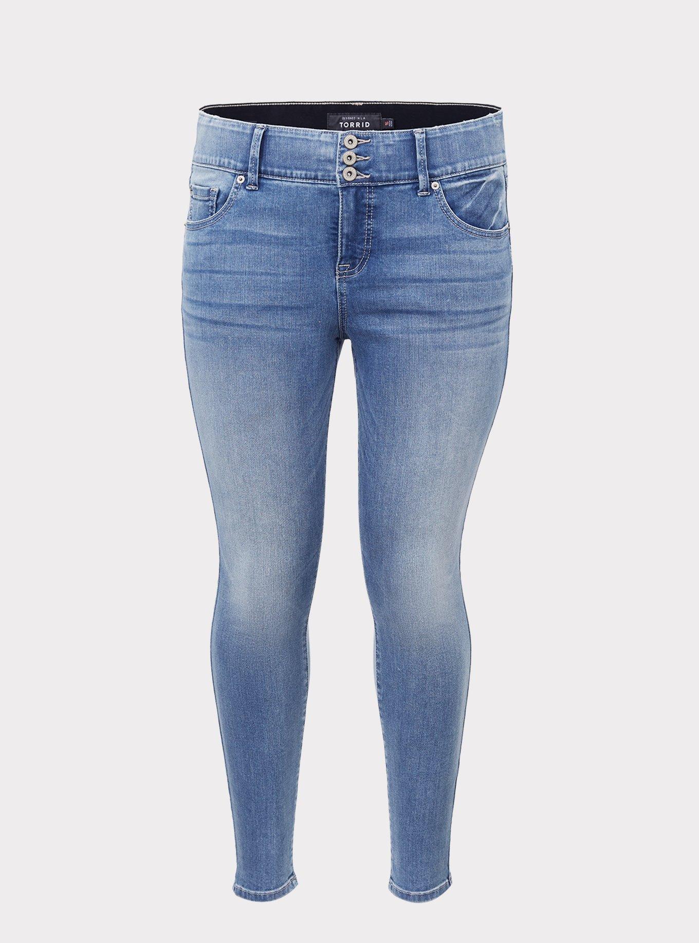Plus Size Jegging - Super Soft Stretch Dark Wash, , hi-res