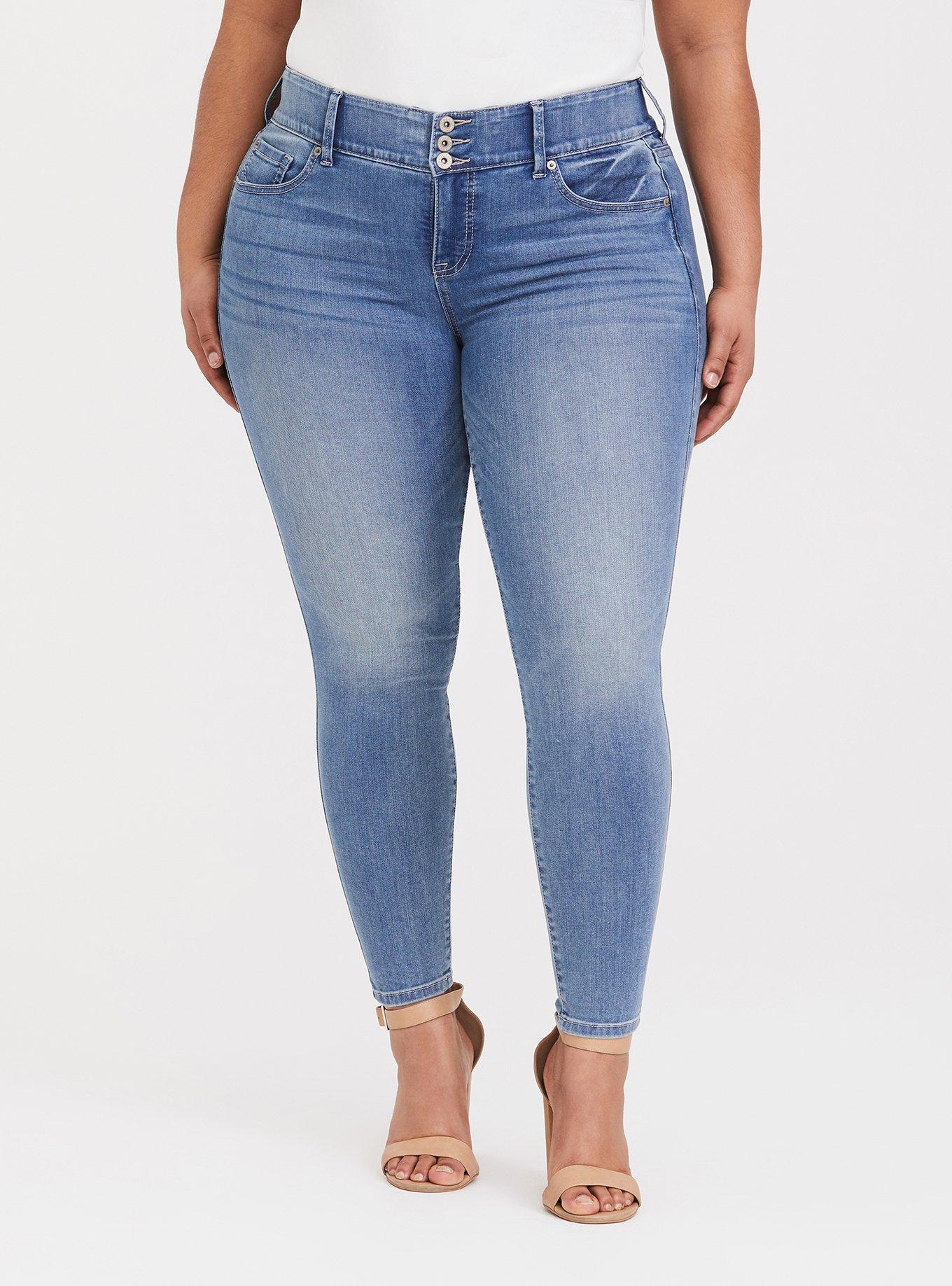Plus Size Jegging - Super Soft Stretch Dark Wash, , hi-res