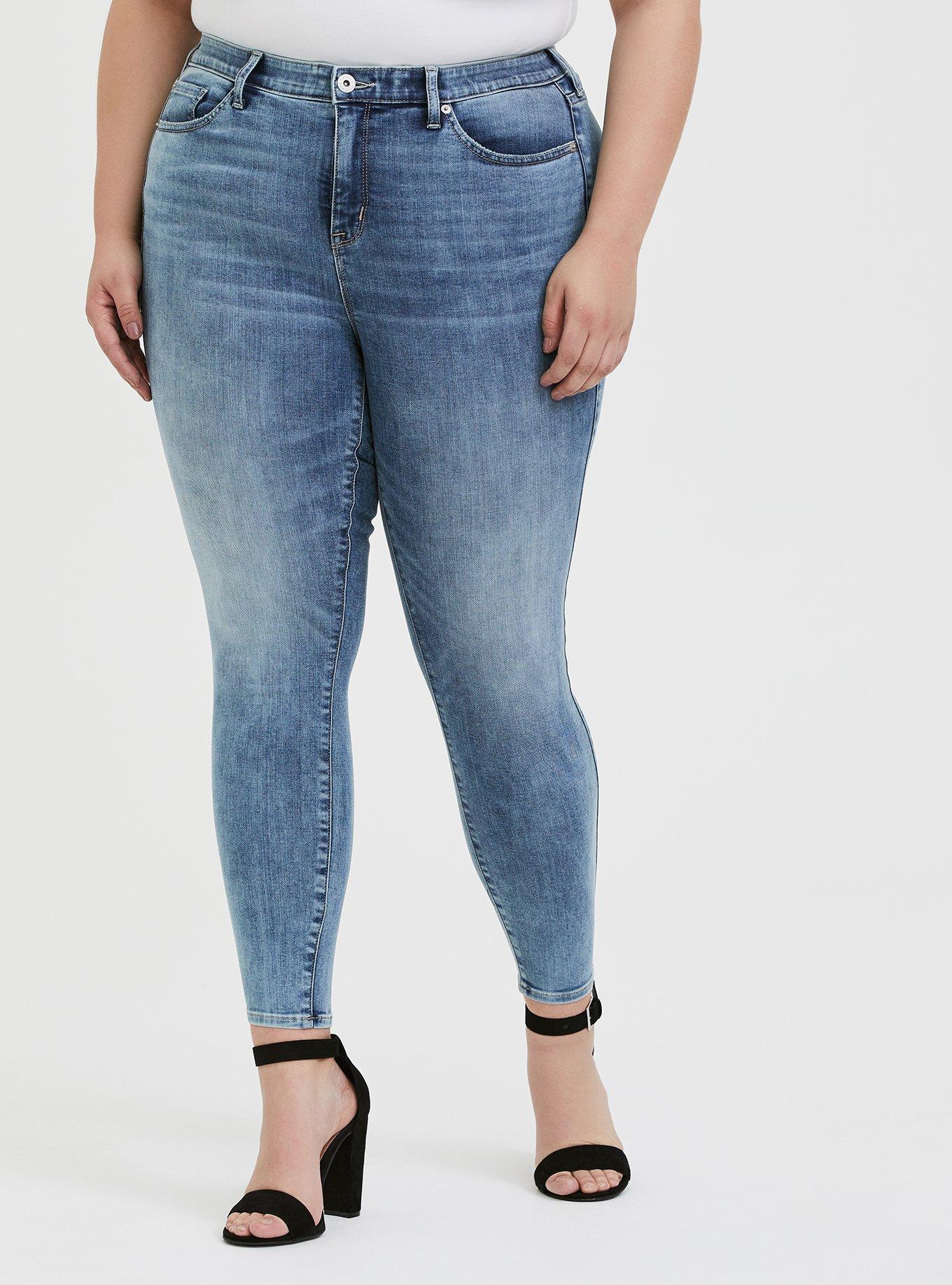 Plus Size - Sky High Skinny Super Soft High-Rise Jean - Torrid