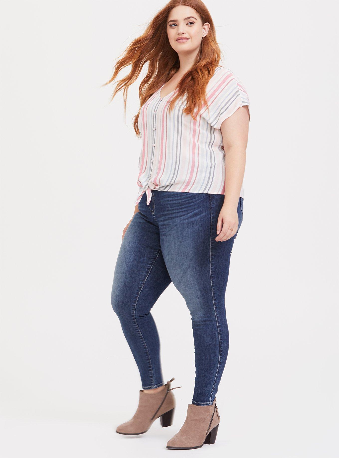 Torrid sky high deals skinny