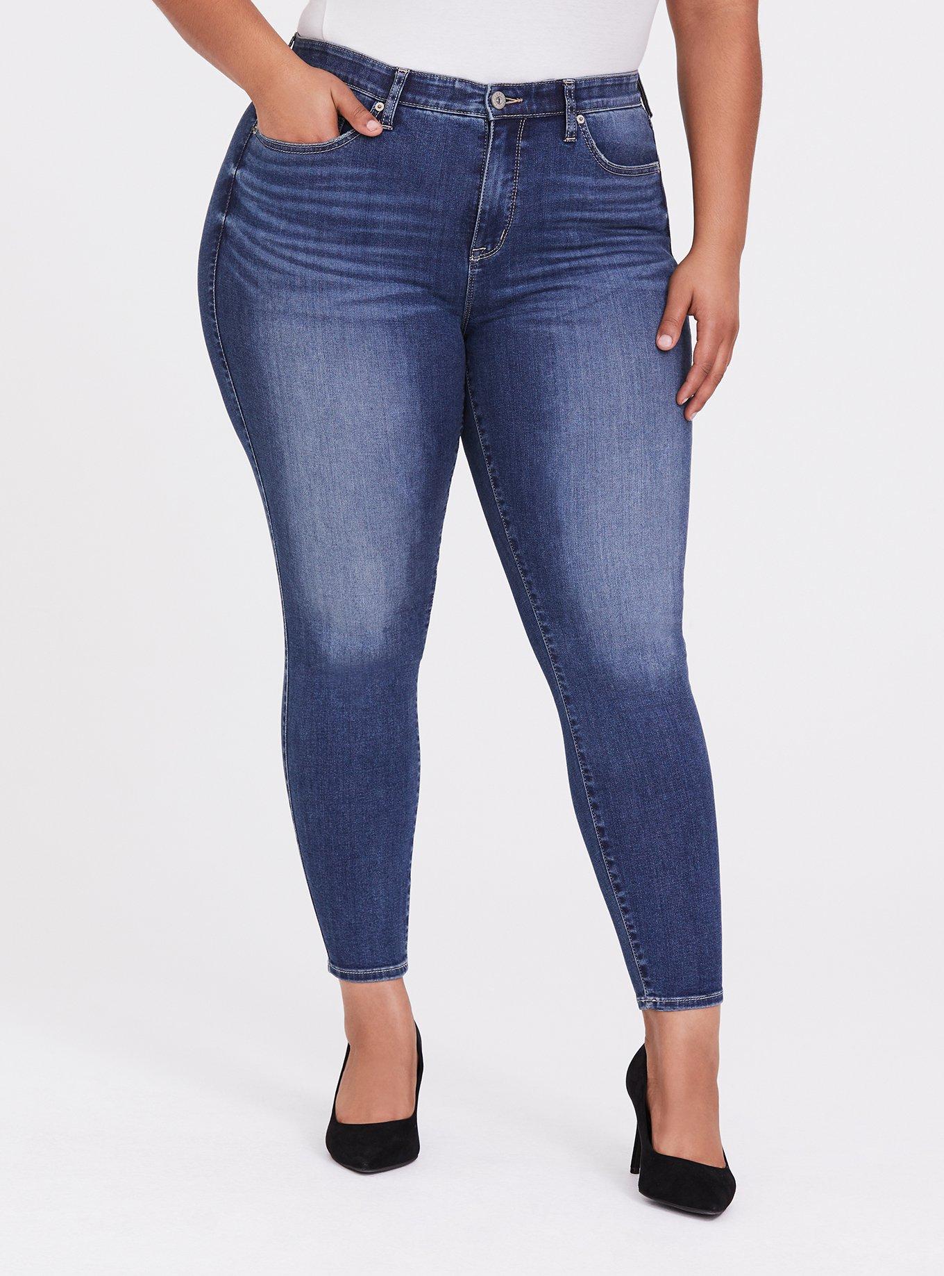 Plus Size - Sky High Skinny Super Soft High-Rise Jean - Torrid