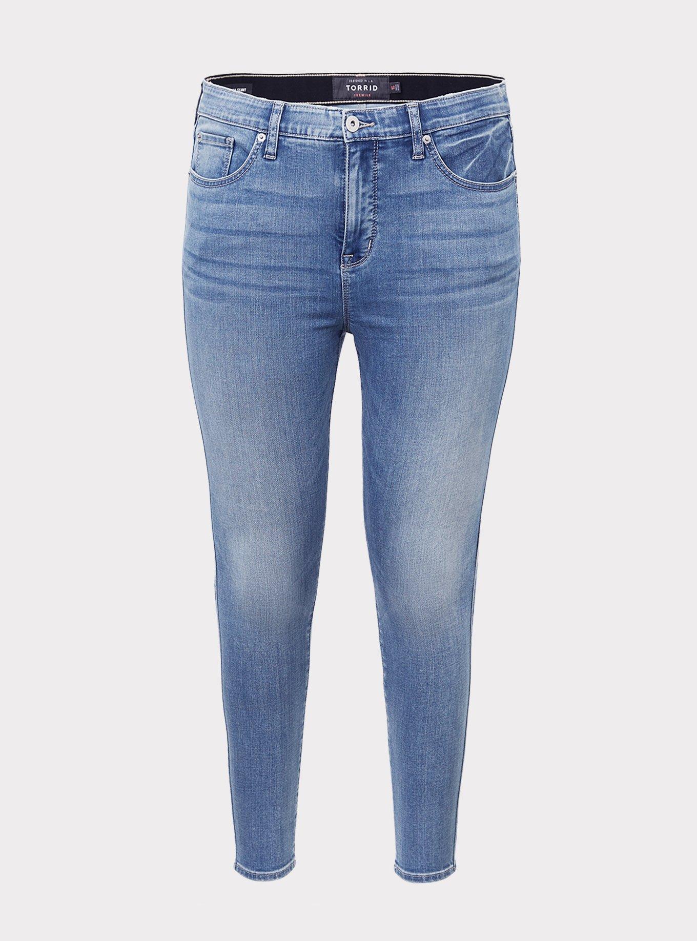 Plus Size Sky High Skinny Jean - Super Soft Light Wash, MONDAY BLUES, hi-res