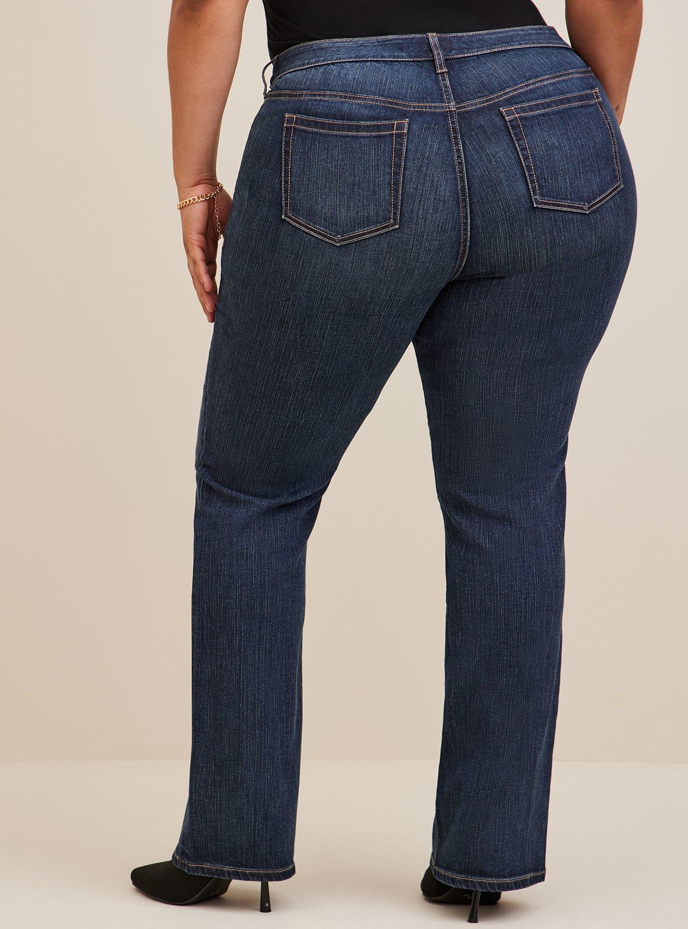 Perfect Slim Boot Vintage Stretch Mid-Rise Jean, TROUBADOUR, alternate