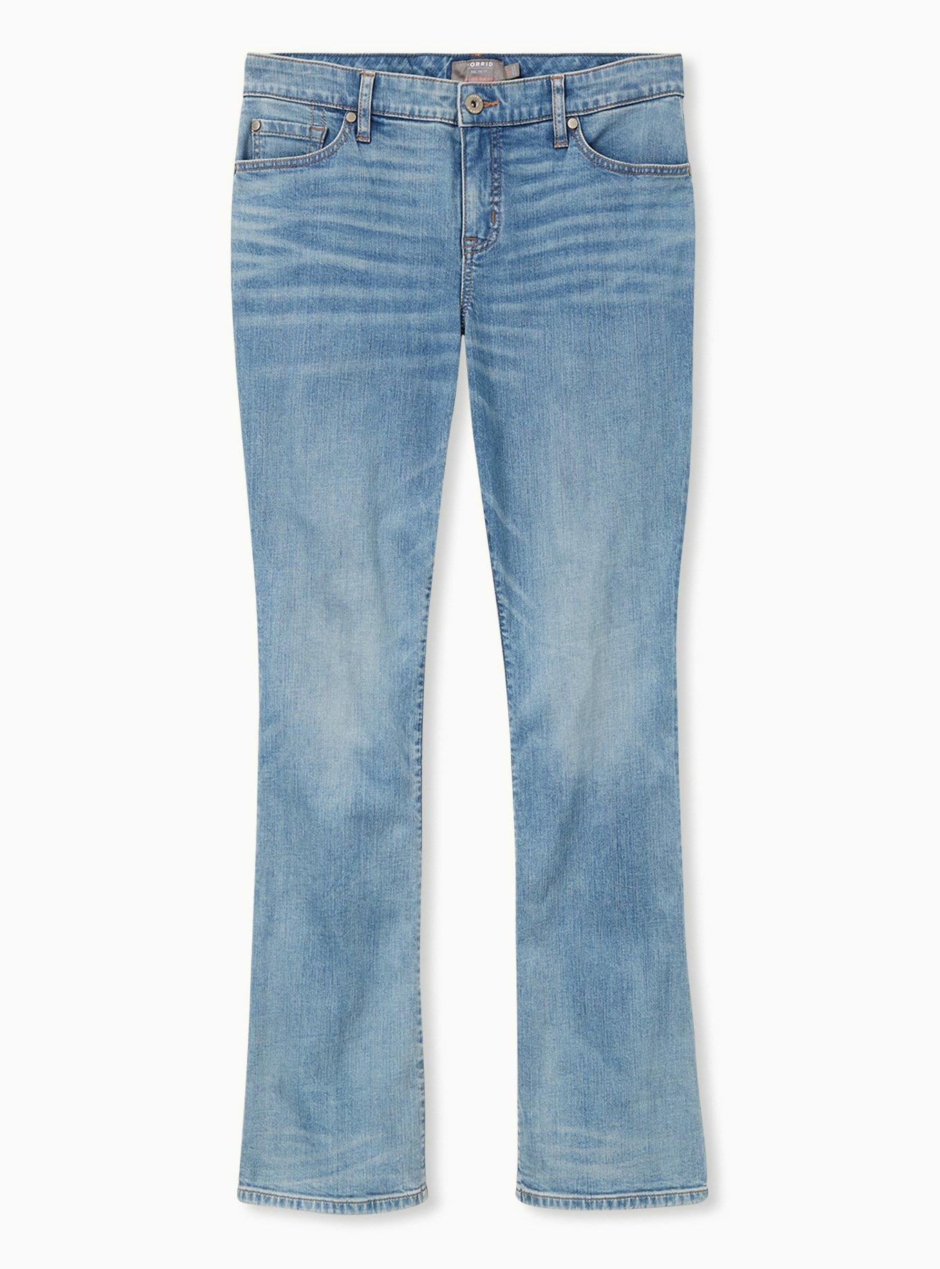 Plus Size Perfect Slim Boot Vintage Stretch Mid-Rise Jean, SARDEGNA, hi-res