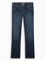 Perfect Slim Boot Vintage Stretch Mid-Rise Jean, SANDED RINSE, hi-res